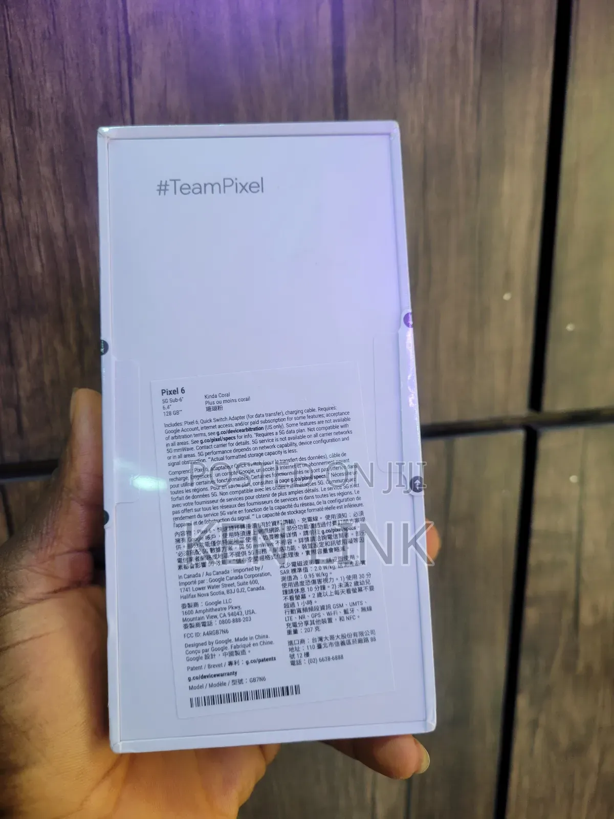 New Google Pixel 6 128 GB Pink