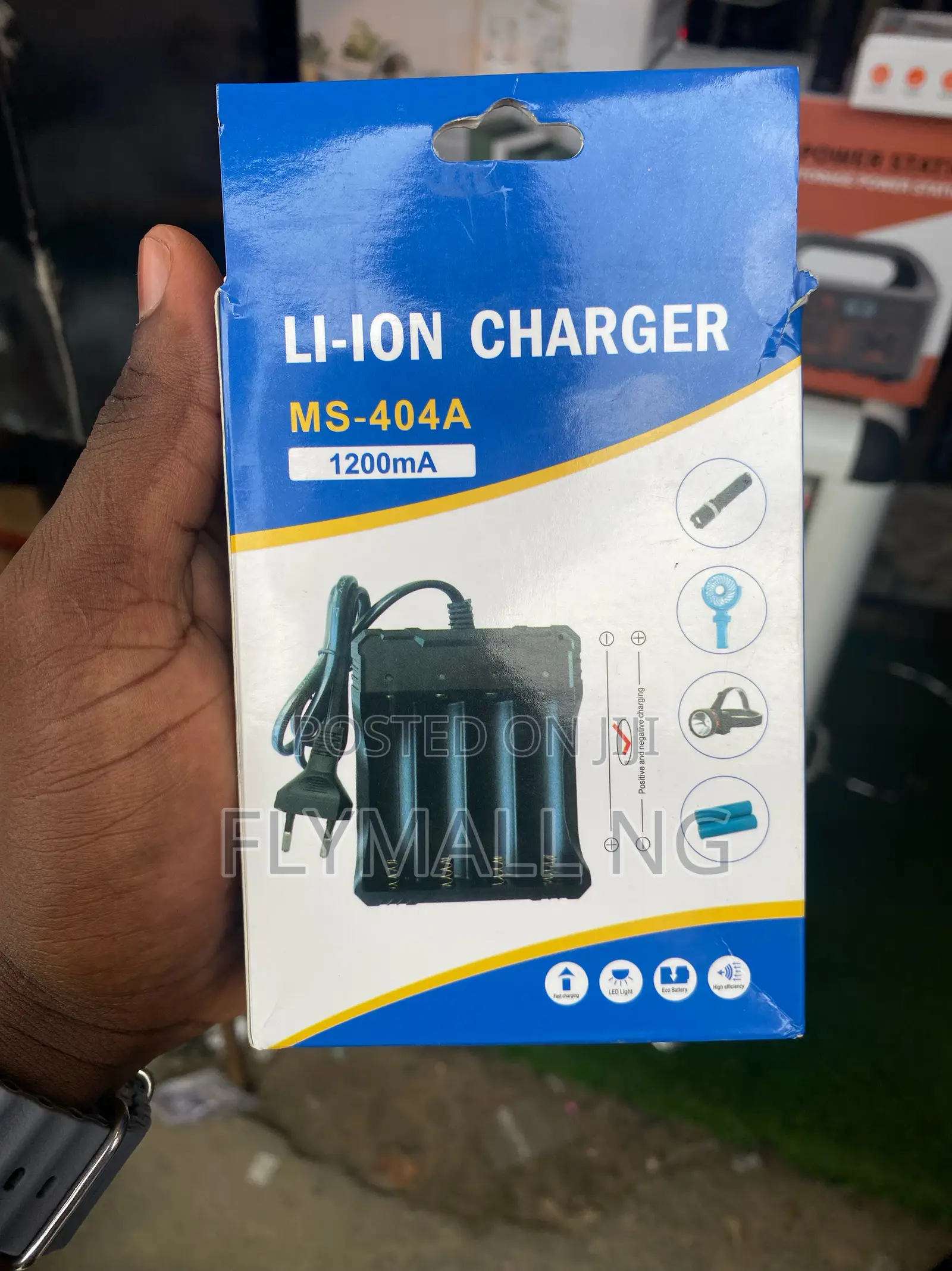 Ms-404a Li-Ion 18650 Battery Charger 4 Way