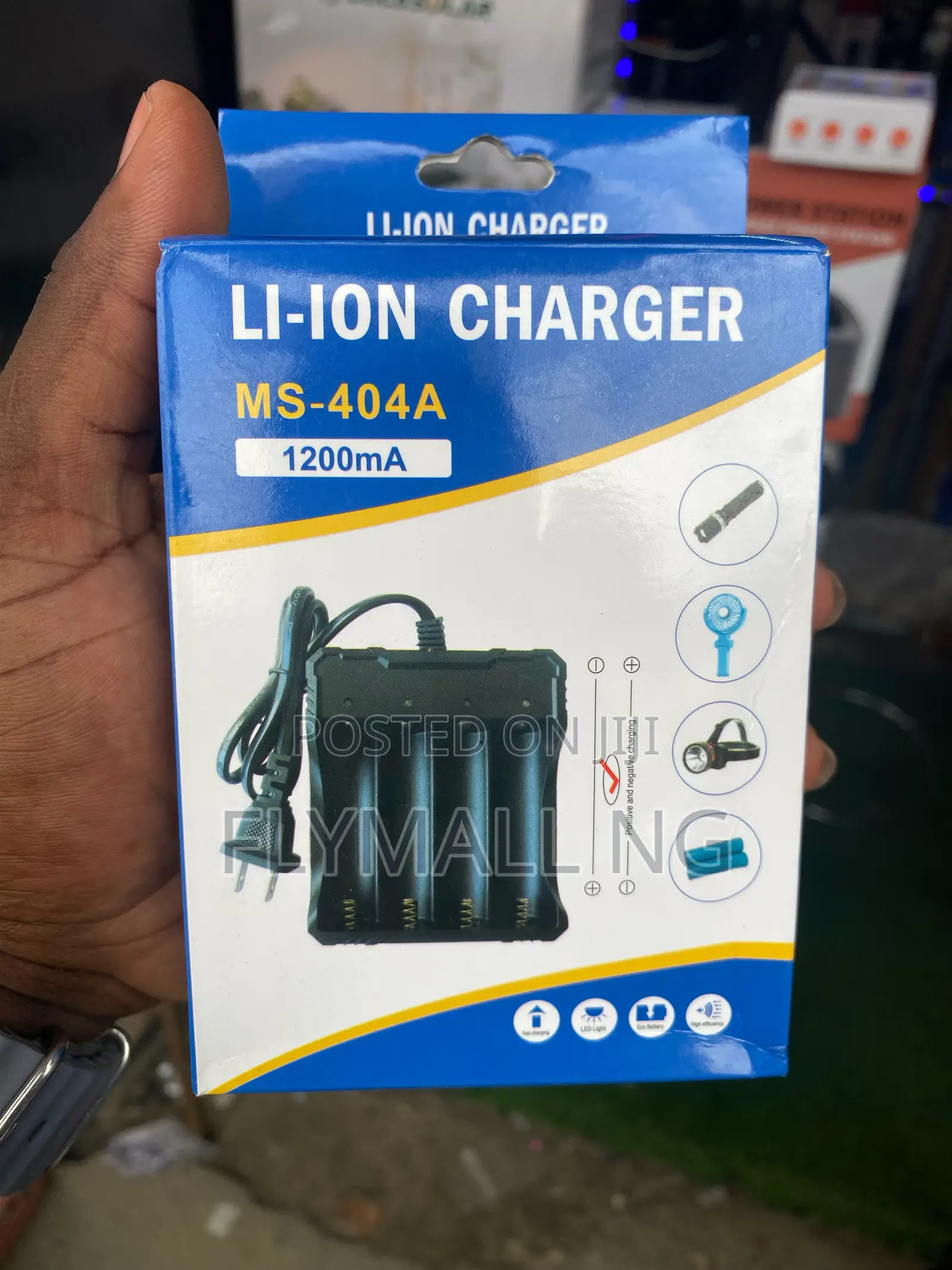 Ms-404a Li-Ion 18650 Battery Charger 4 Way