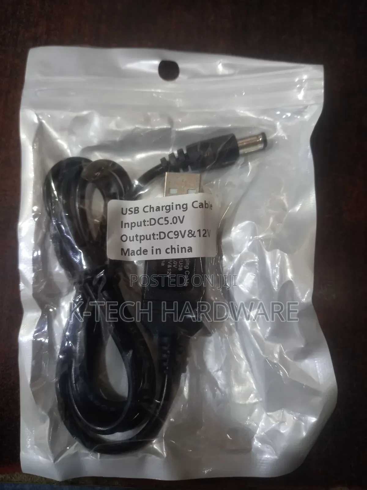 Dc 5v to 9v or 12v Usb Step-Up Boost Converter Cable for Router