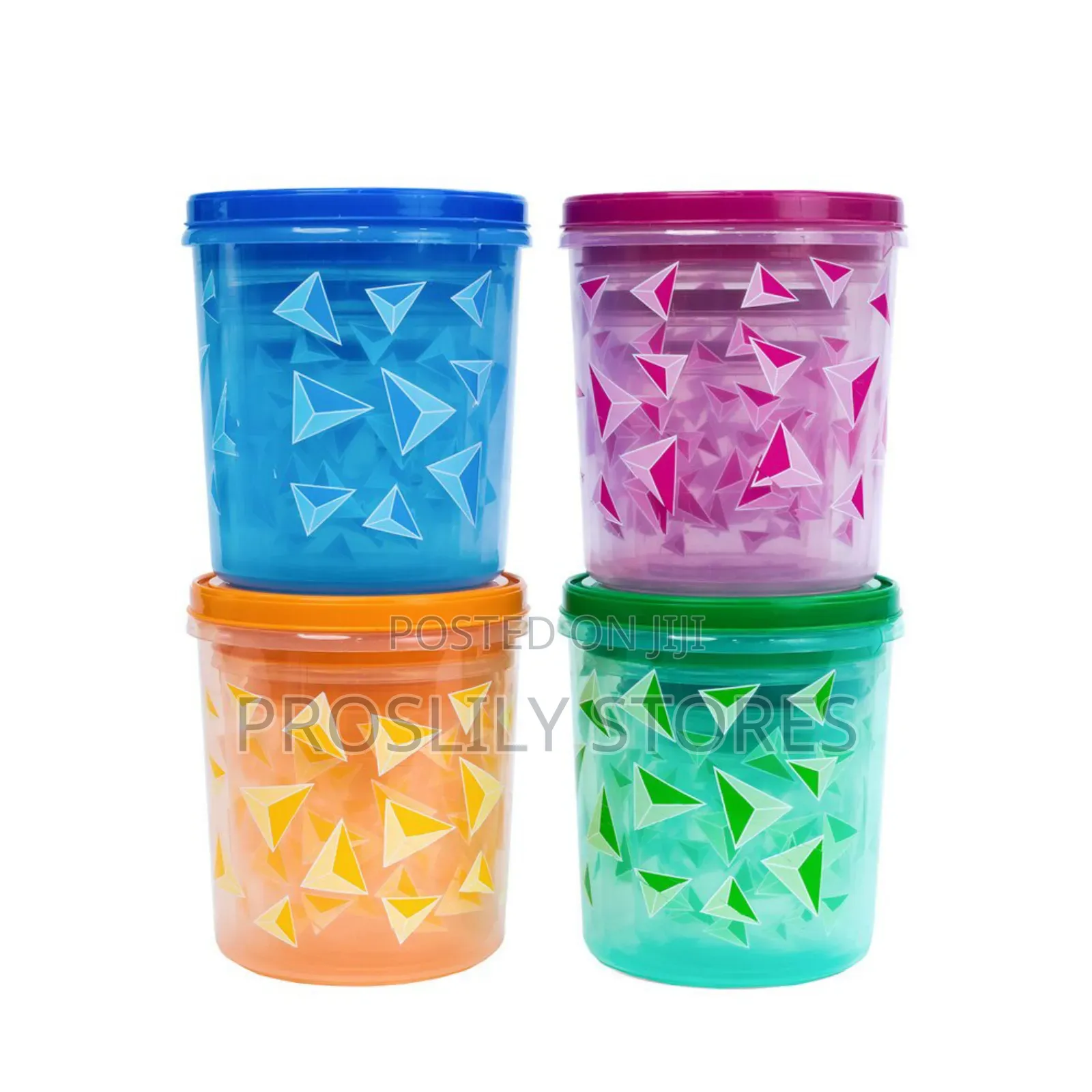 Super Fresh Cointaner With Cover 6 in 1