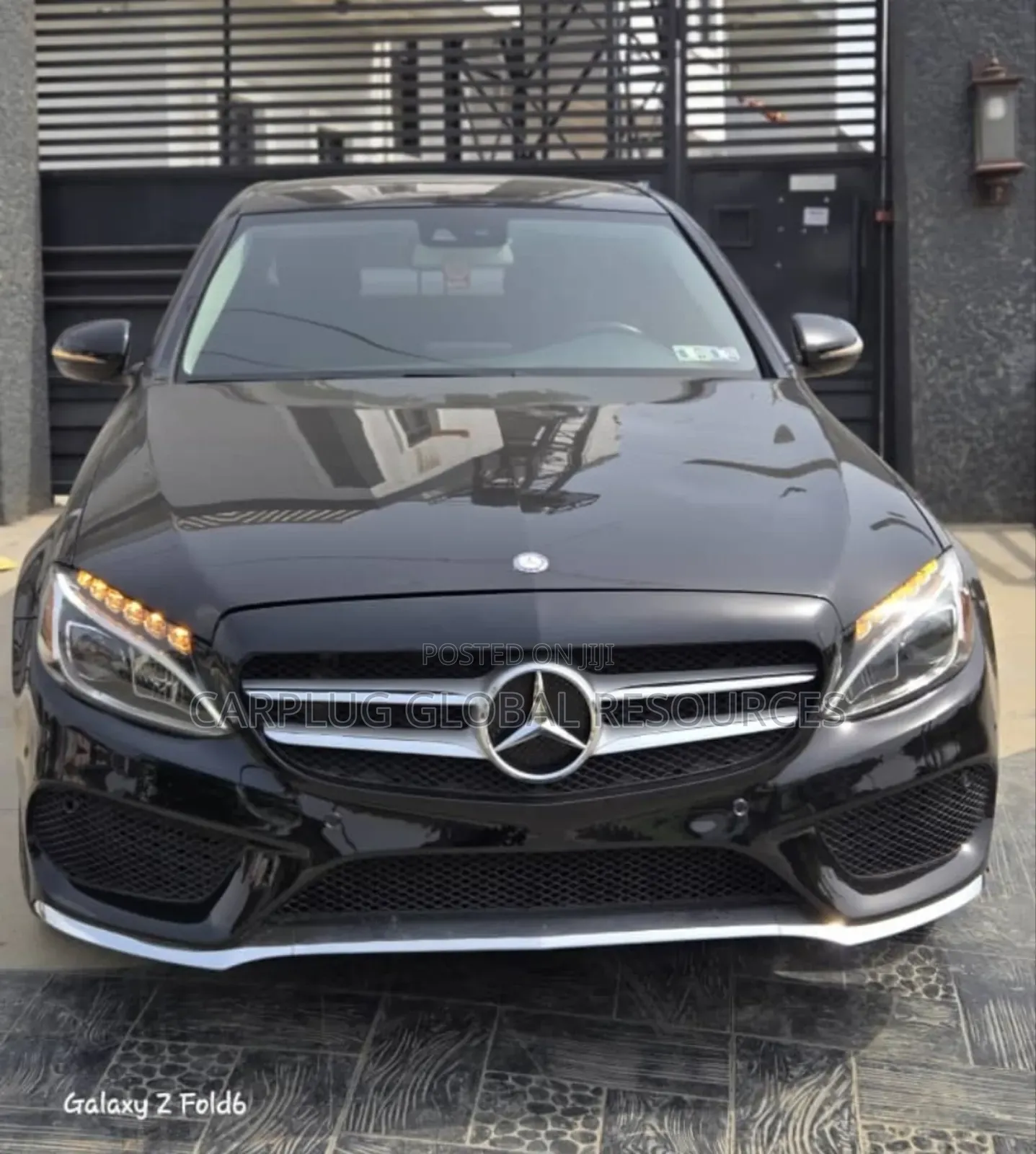 Mercedes-Benz C300 Base 4Matic Sedan AWD (2.0L 4cyl 7A) 2017 Black