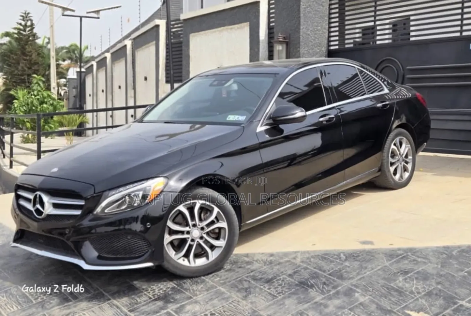 Mercedes-Benz C300 Base 4Matic Sedan AWD (2.0L 4cyl 7A) 2017 Black