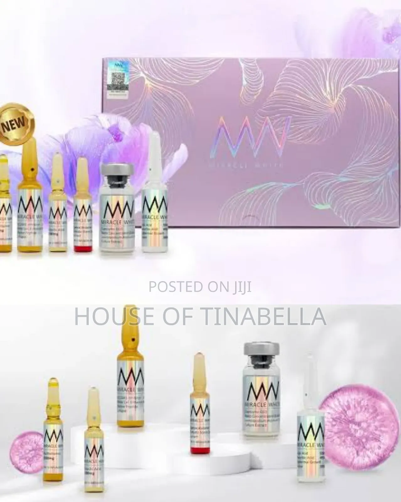Miracle White 60000mg Glutathione Injection
