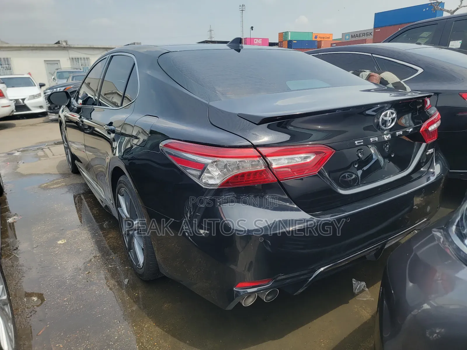 Toyota Camry XSE FWD (2.5L 4cyl 8AM) 2018 Black