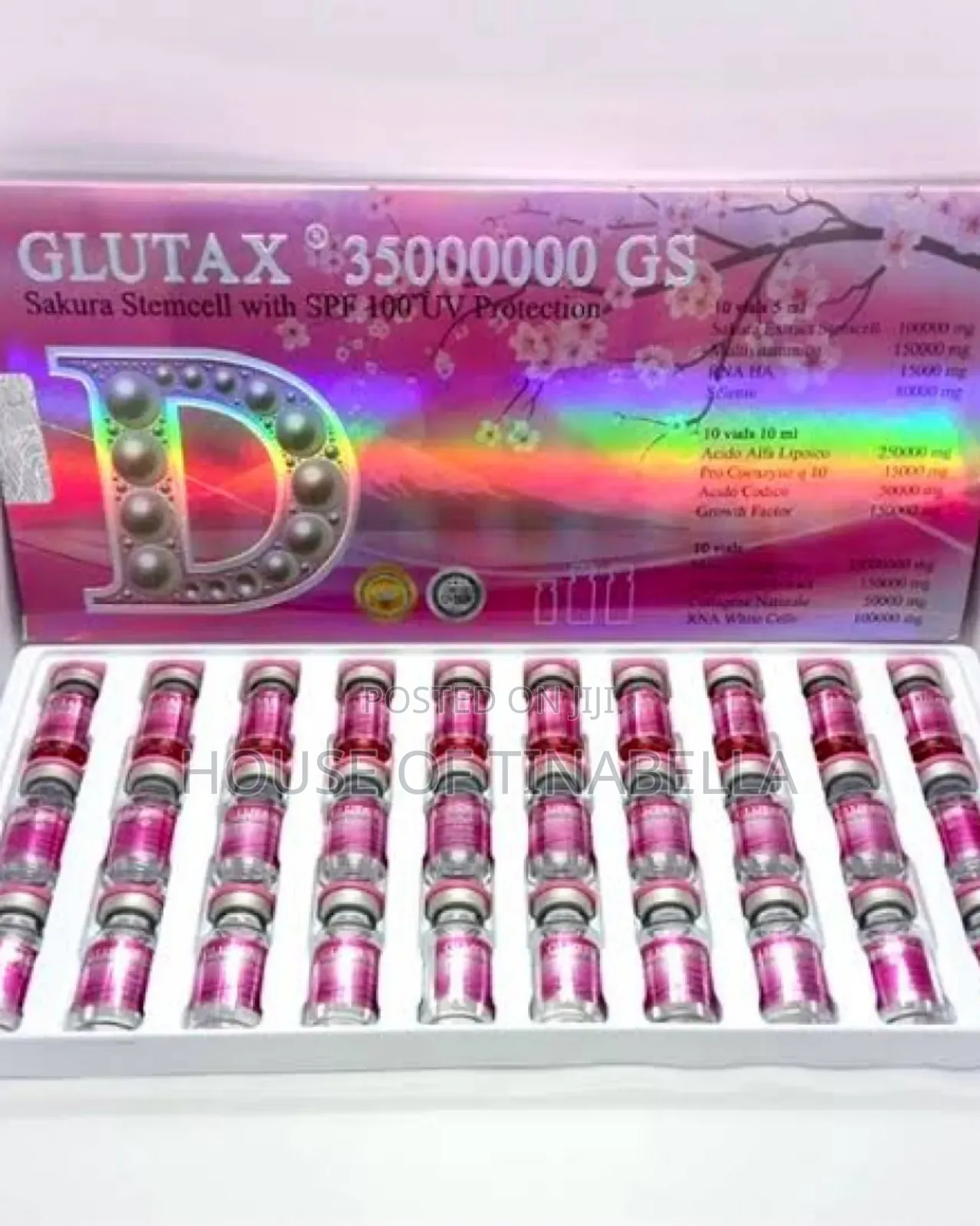 Glutax 35000000gs Sakura Glutathione