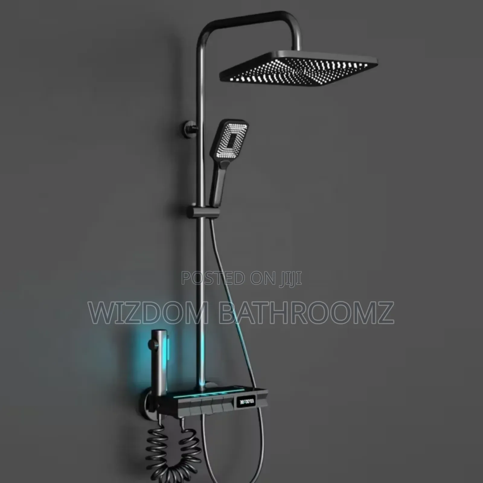 Quality Black Led Shower