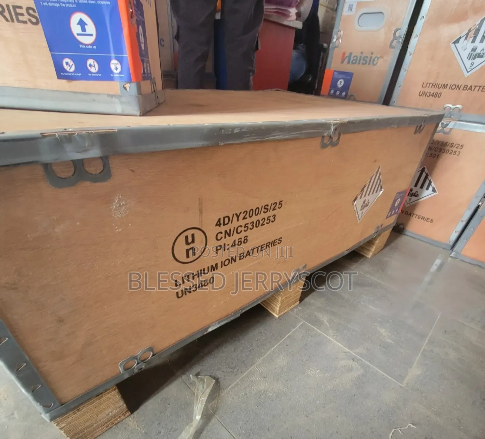 Haisic 15kwh 48v Lithium-ion Inverter Solar Batteries In Stock.