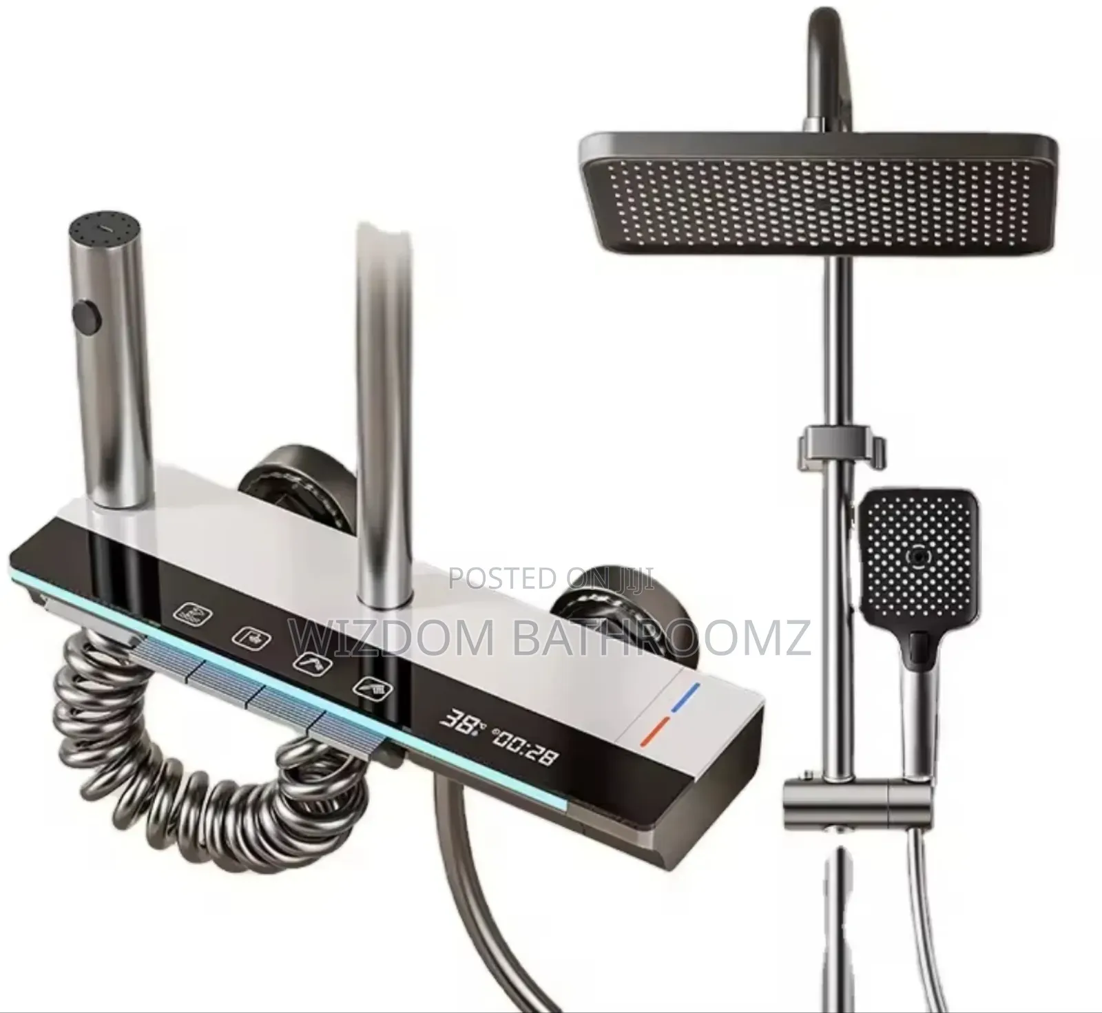 Quality Led Showers With Temperature