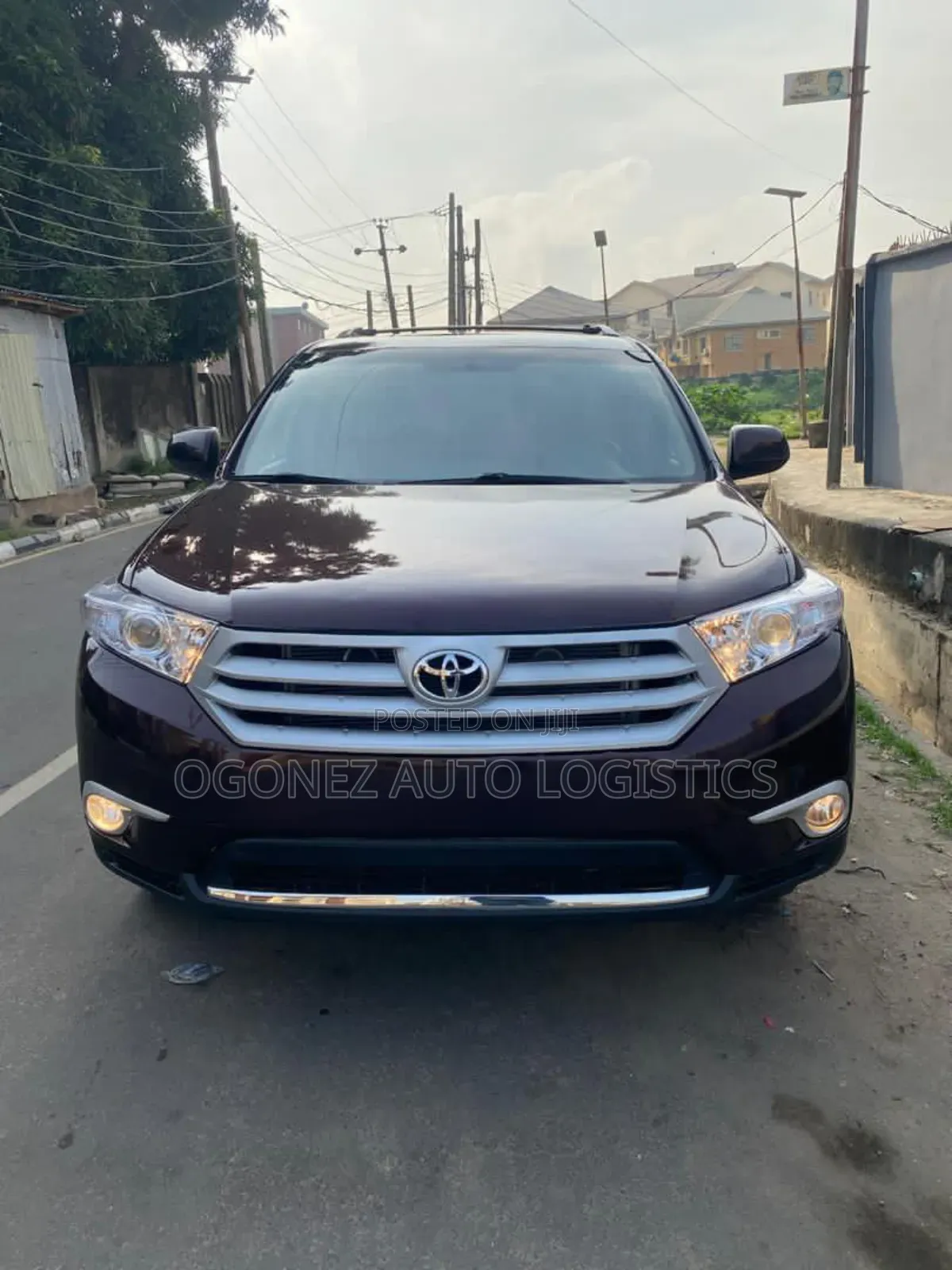 Toyota Highlander SE 2012 Red