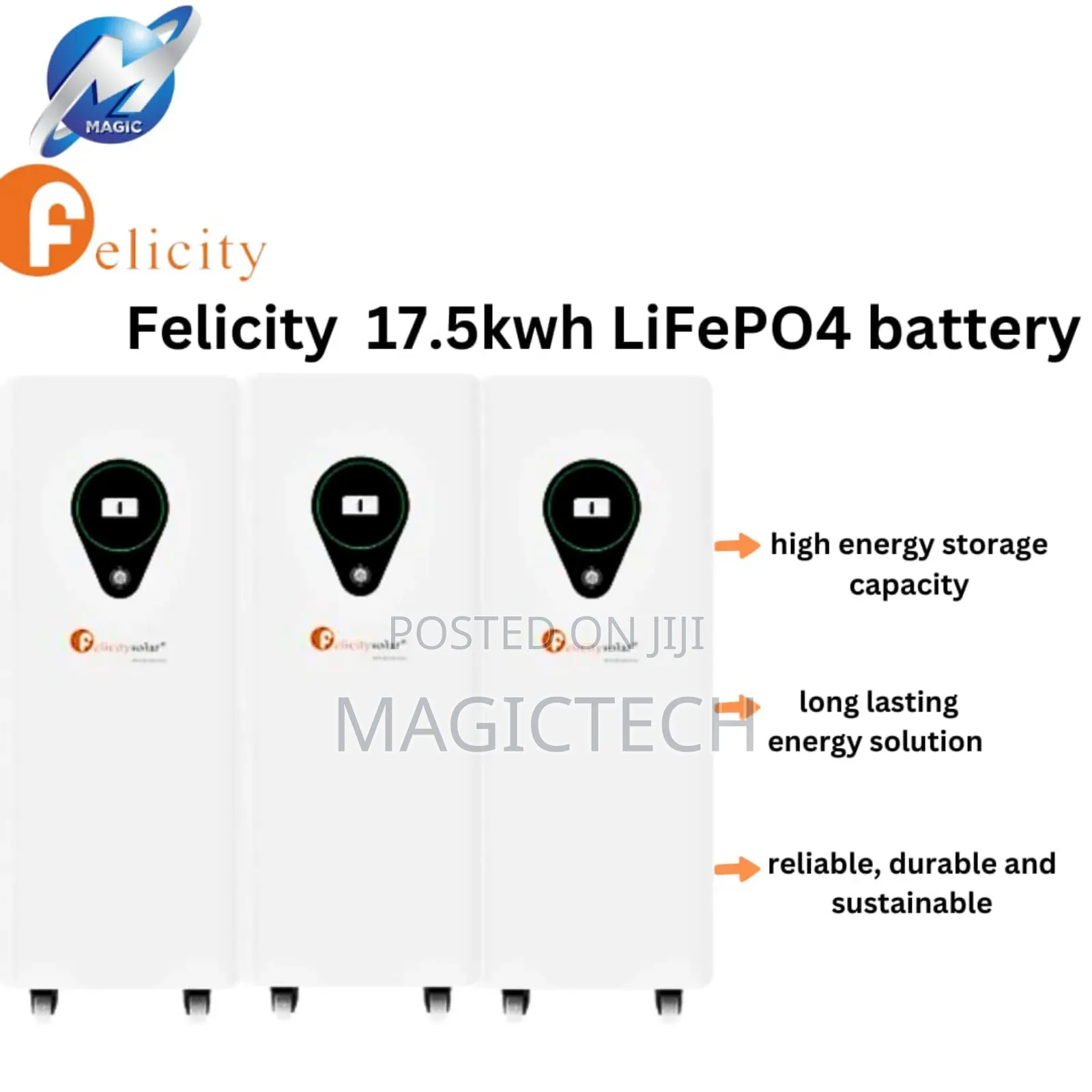 17.5kwh Felicity Lithium Battery