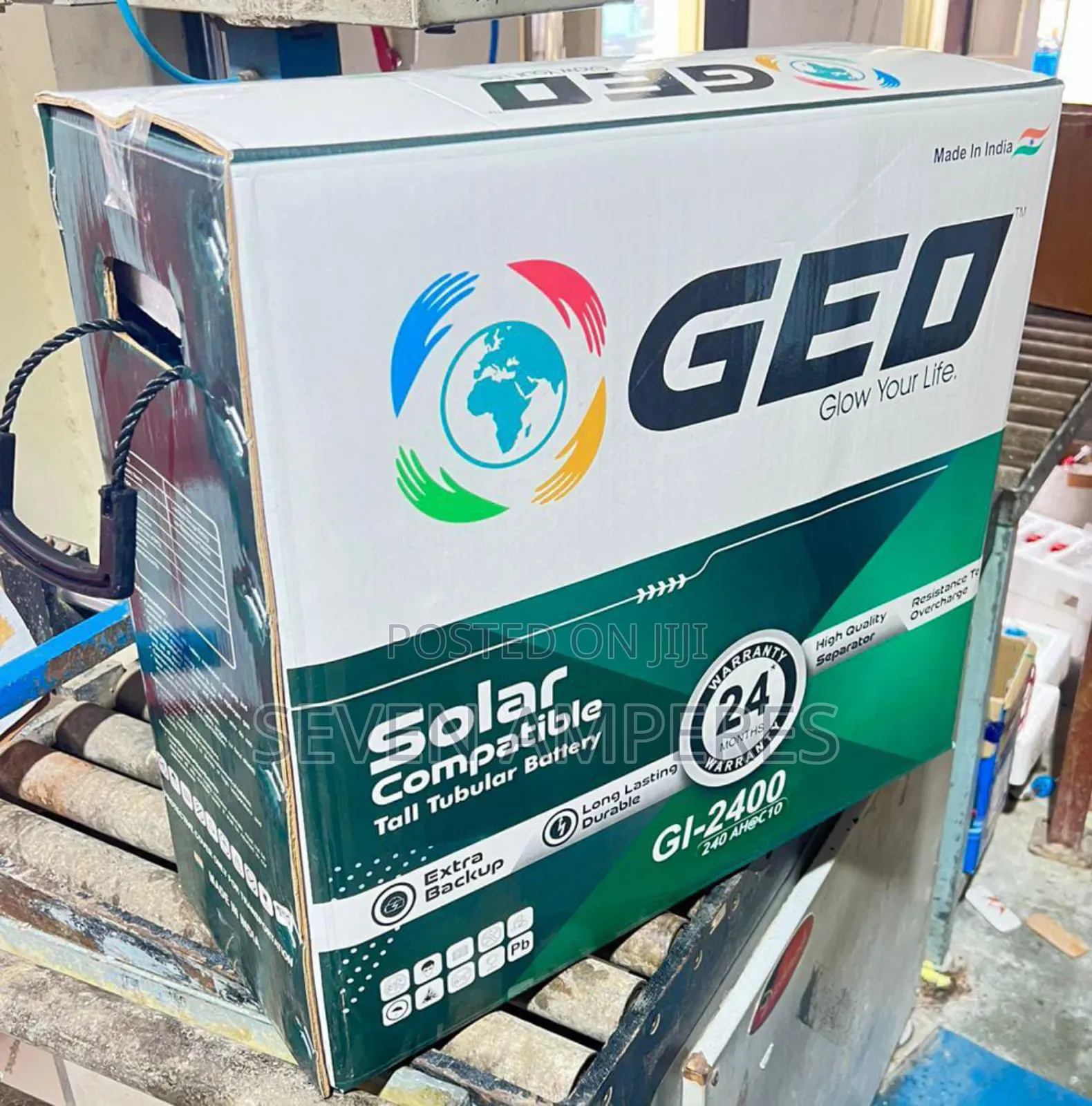 Geo 220ah 12v Tubular Battery