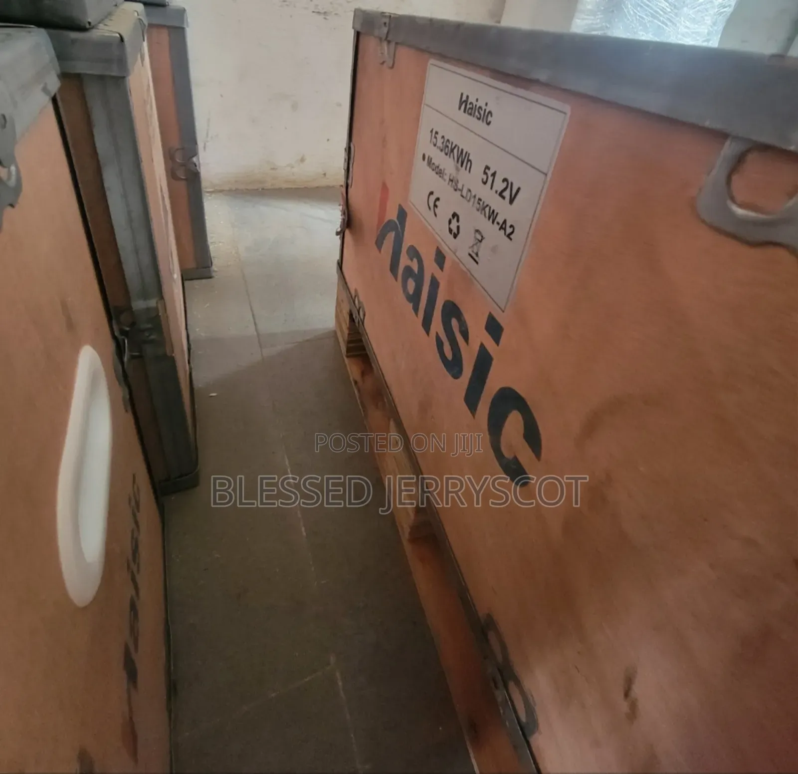 Haisic 15kwh 48v Lithium-Ion Inverter Solar Batteries in Stock.