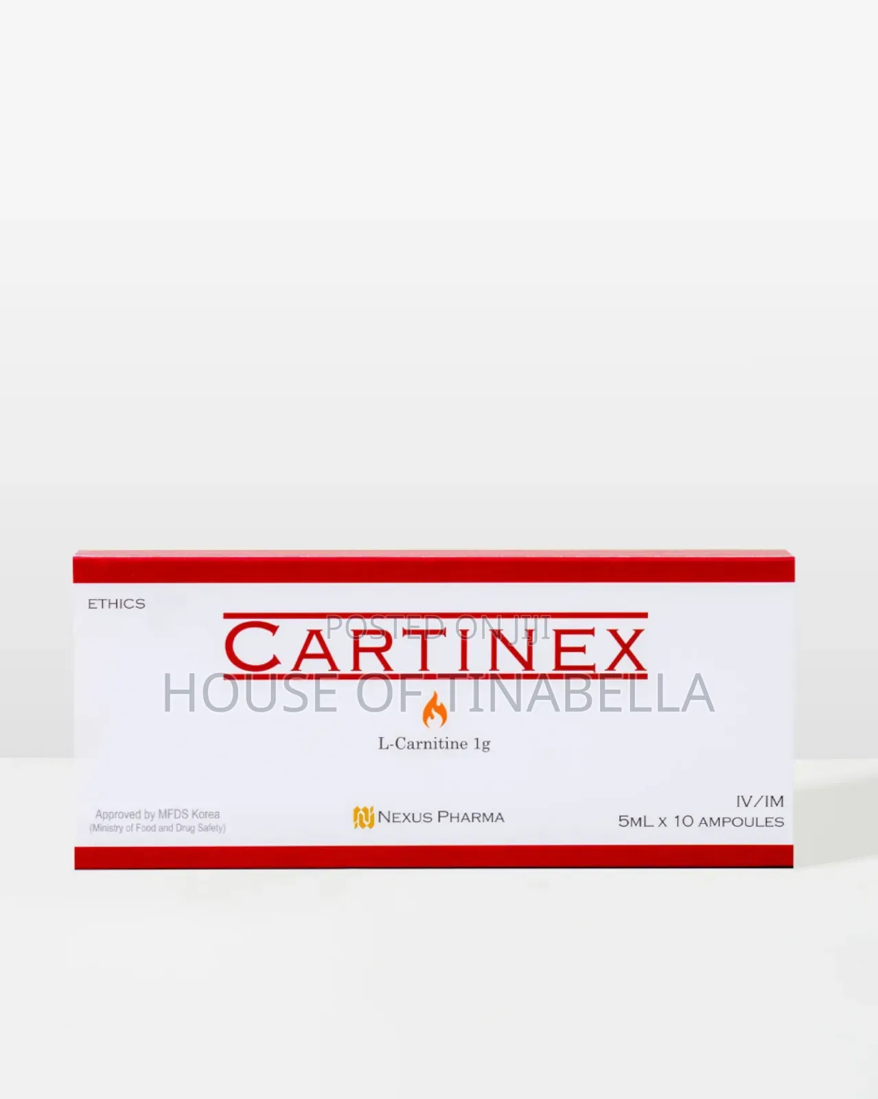 Cartinex Weight Loss Injection Drip 10 Sessions