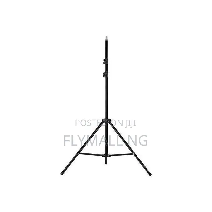 Adjustable Metal Tripod Light Stand Max. Height 2m/6.6ft