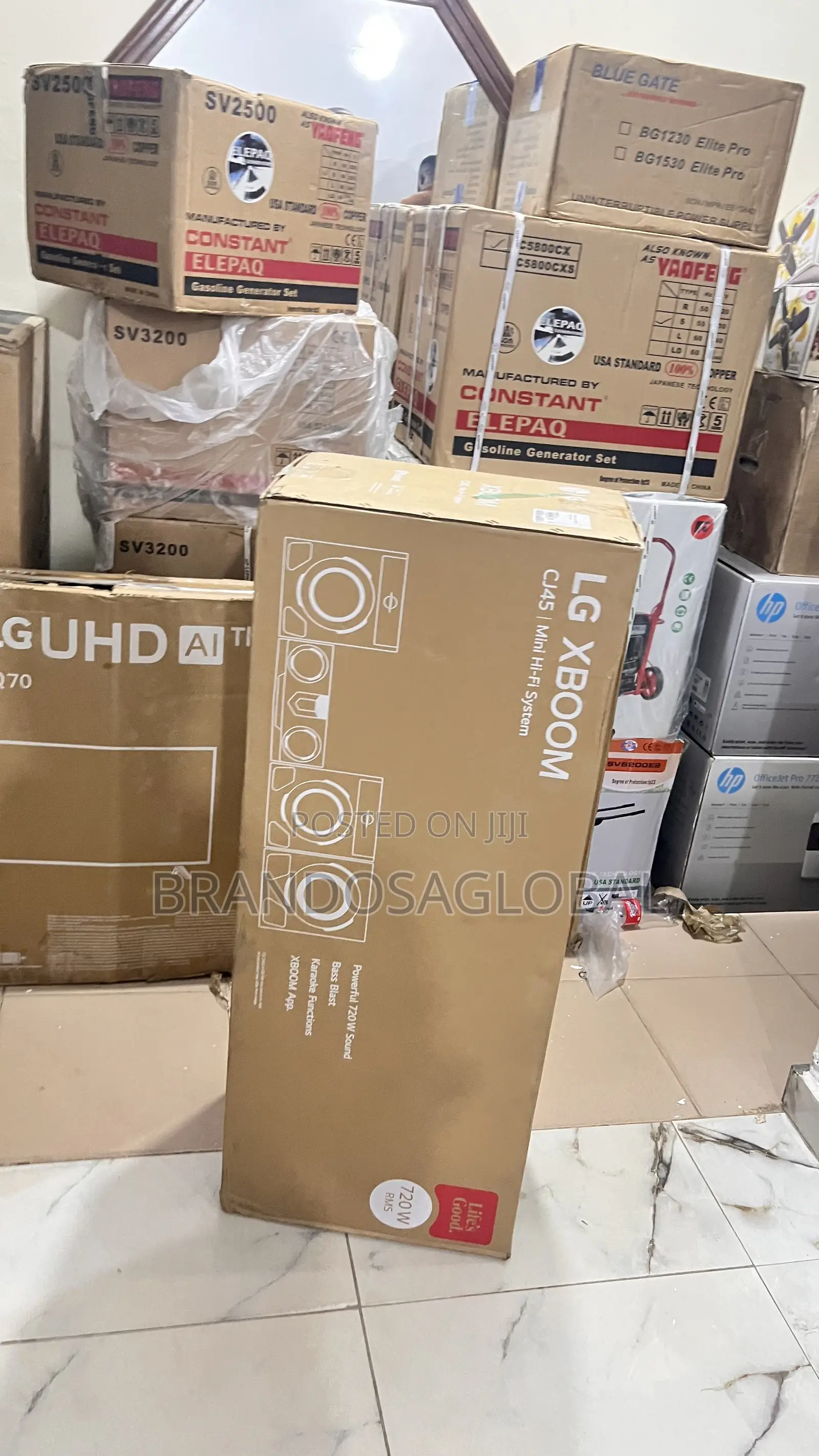 Bass-Boosted Lg Xboom Cj45 Party Speaker