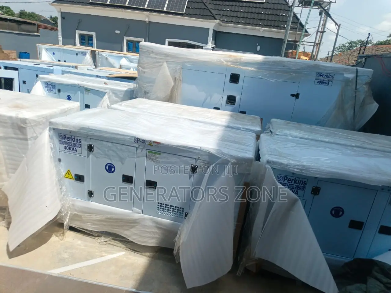 Perkins Diesel 40kva Power Generator With Sound Enclosure