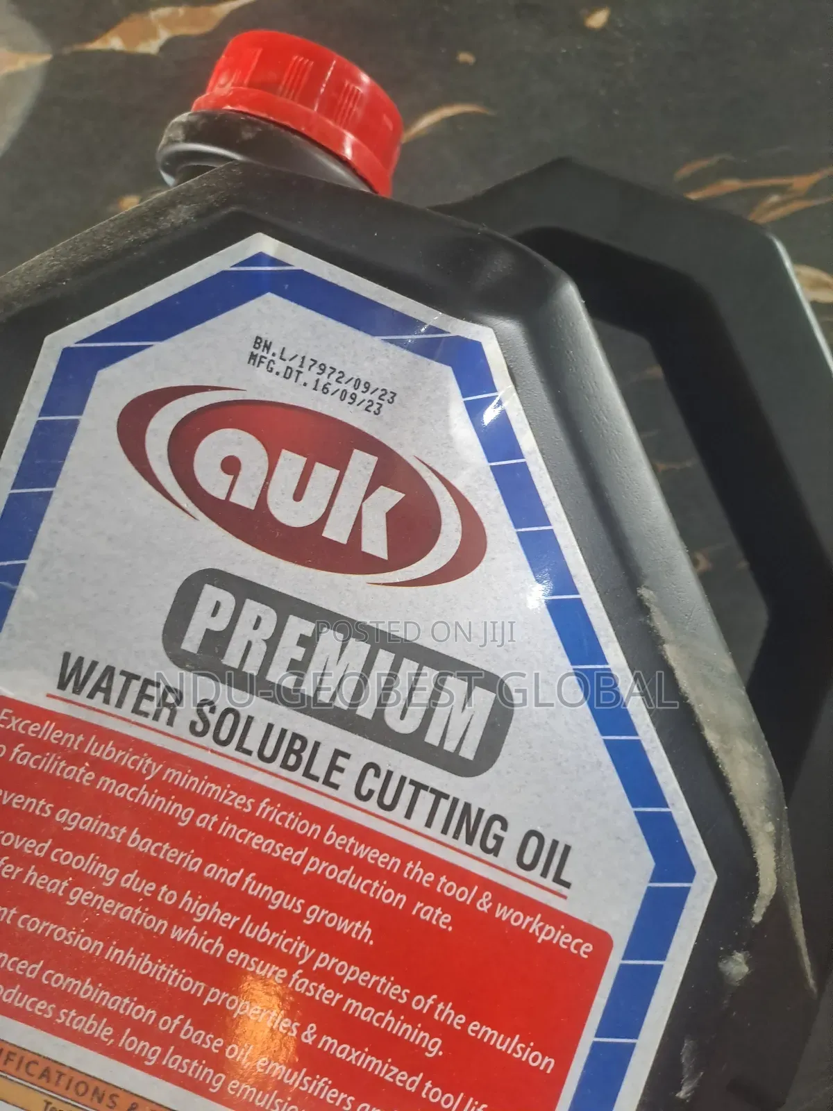 Auk Premium Water Soluble Cutting Oil