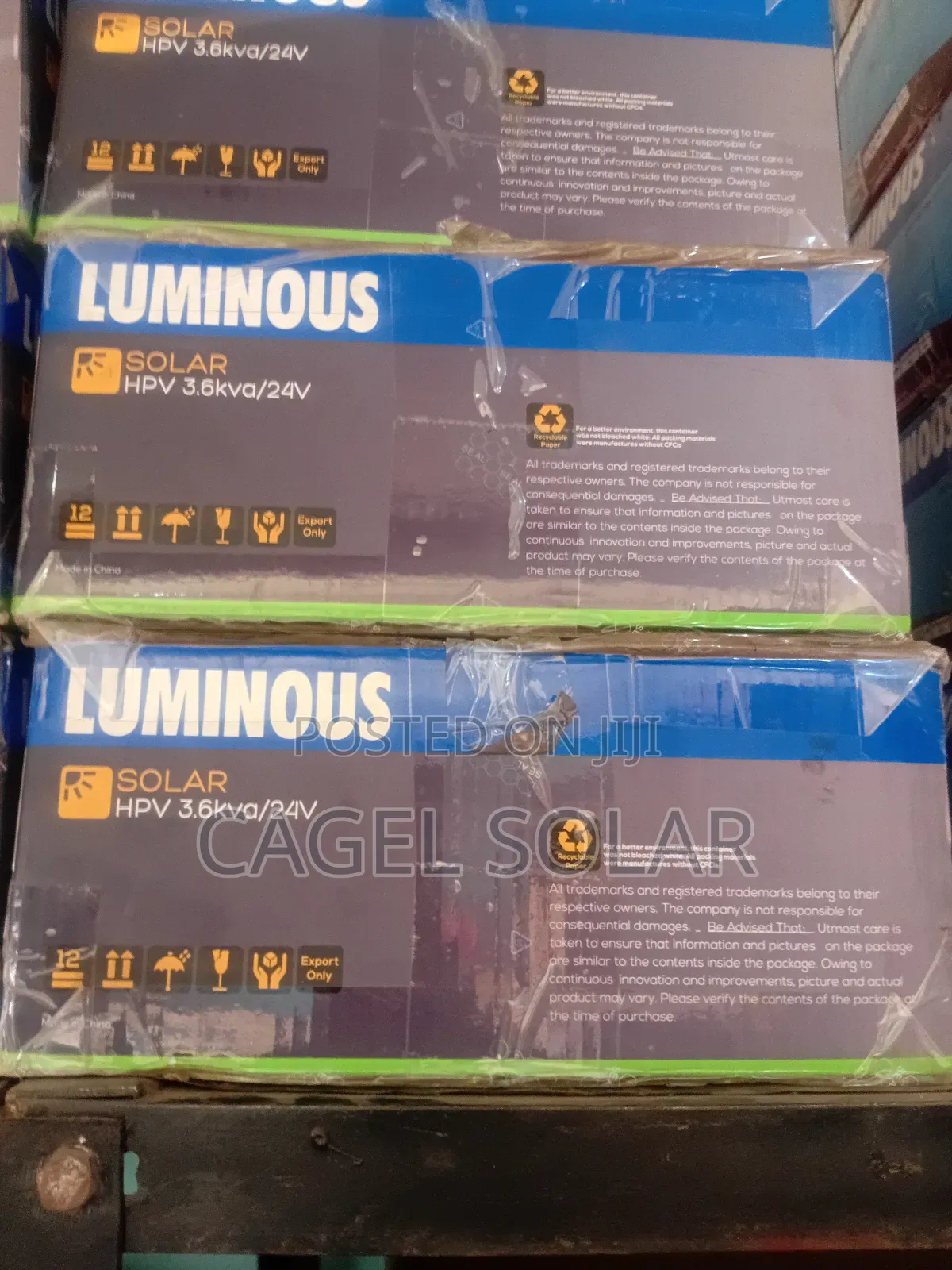 Luminous 3.6kva 24v Rayverter HPV Hybrid Inverter