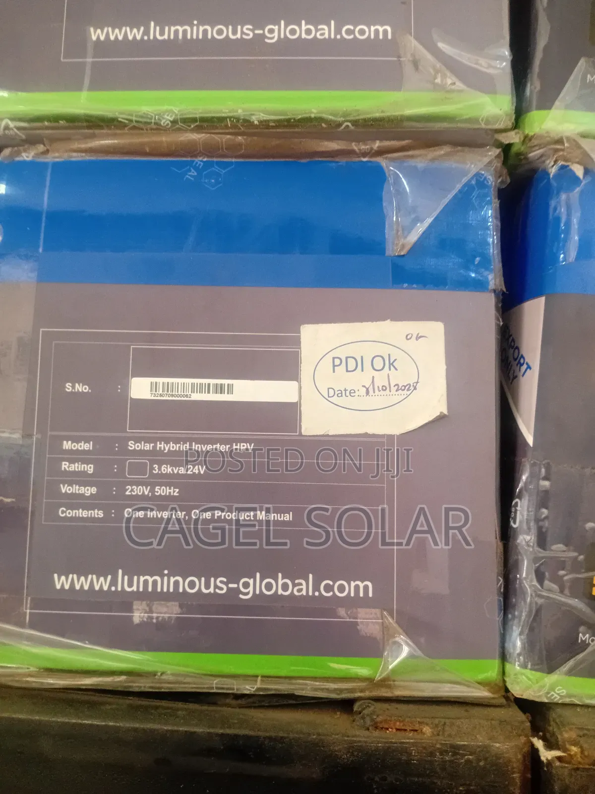 Luminous 3.6kva 24v Rayverter HPV Hybrid Inverter