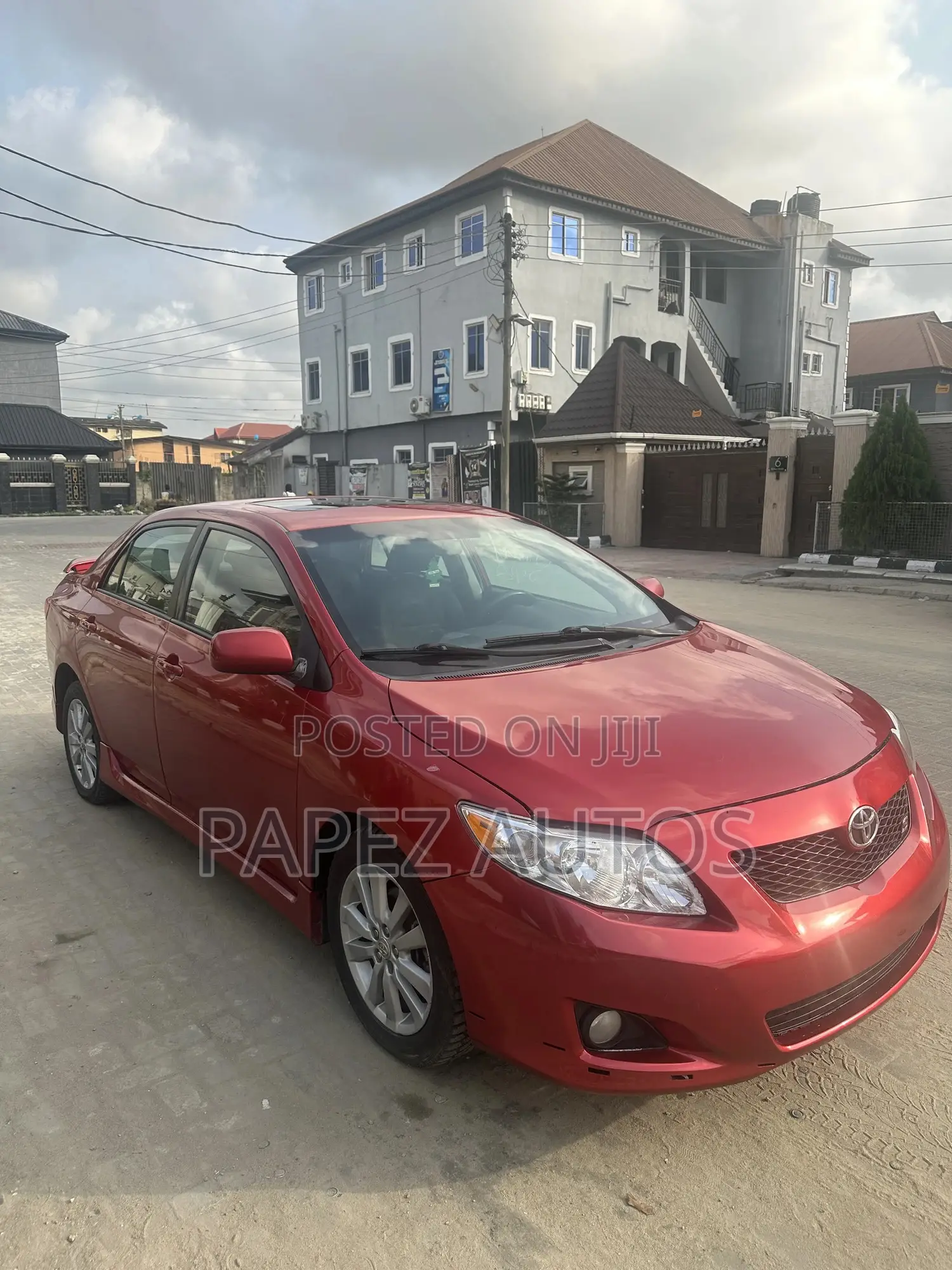 Toyota Corolla S 4dr Sedan (1.8L 4cyl 4A) 2010 Red