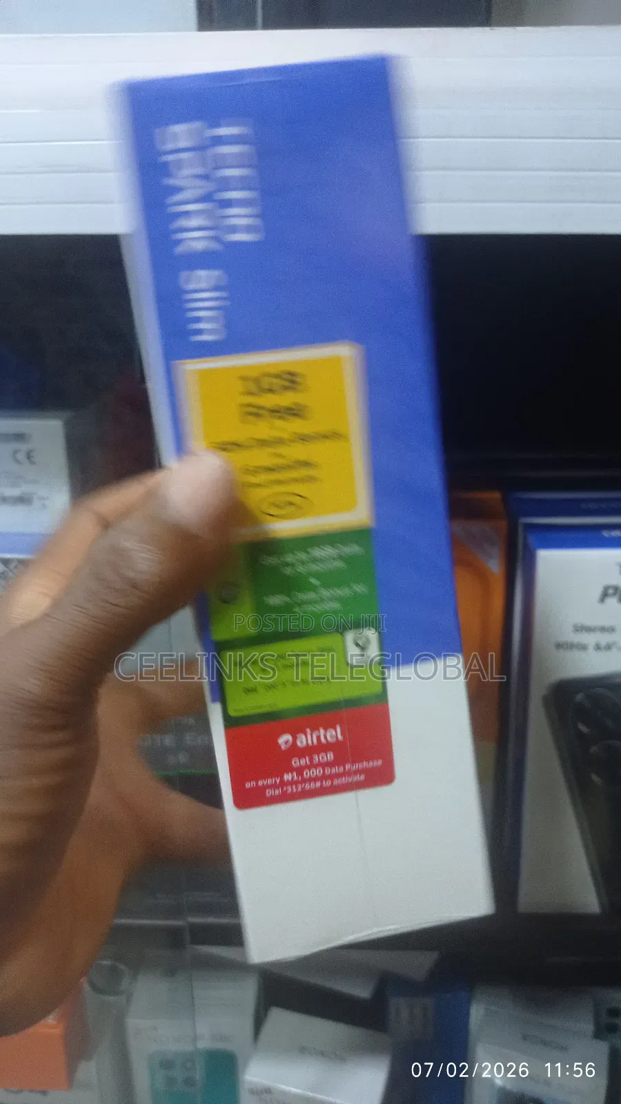 New Tecno Spark Slim 256 GB Black