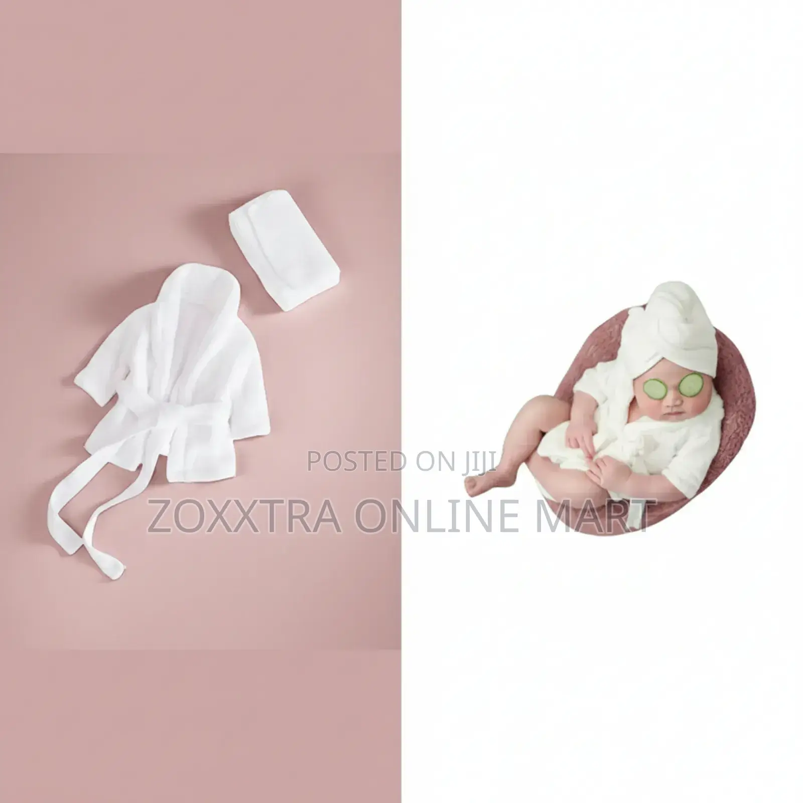 Baby Photography Bathrobe Towel Props Set