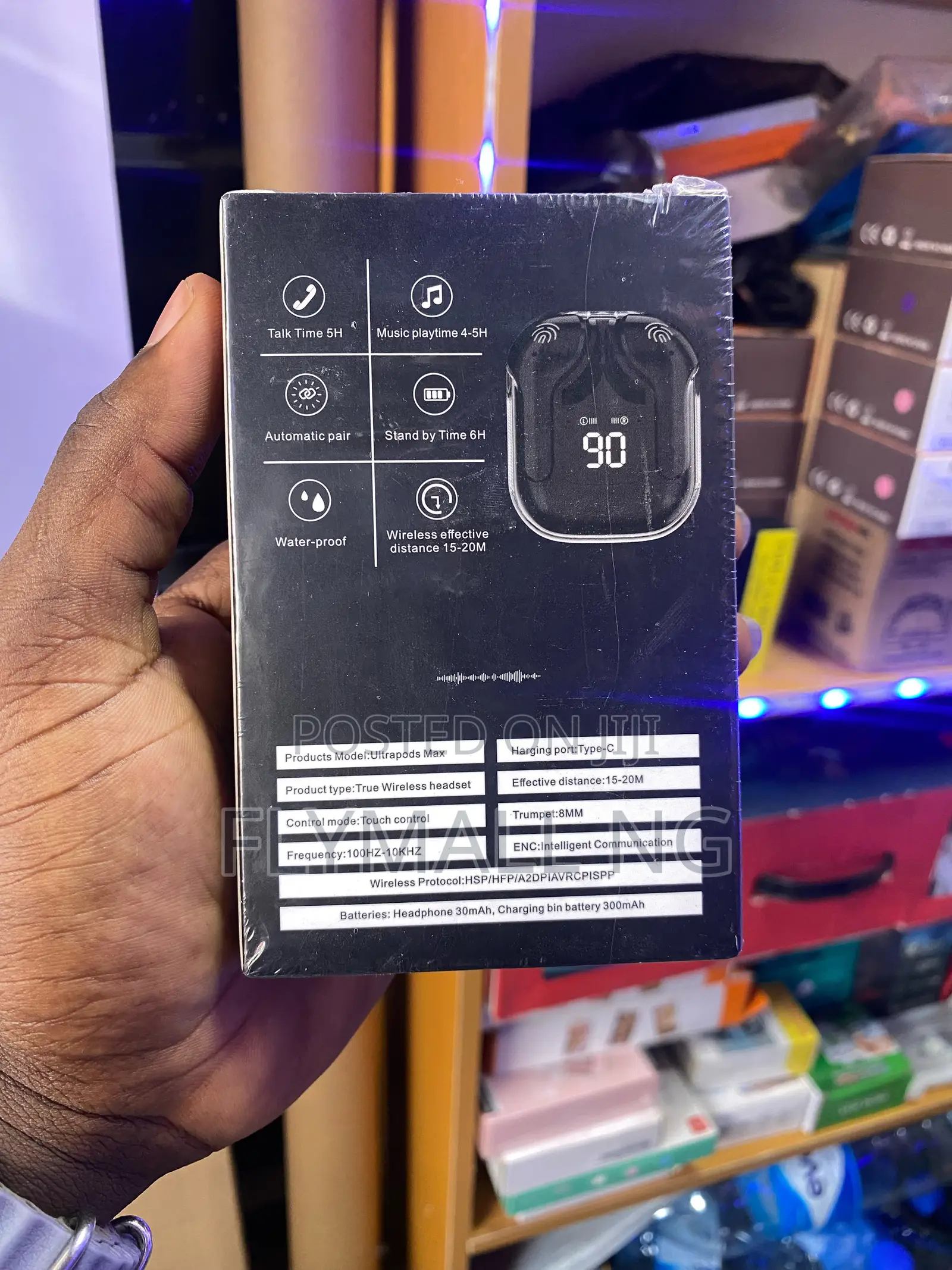 Ultrapods Max True Wireless Earbuds