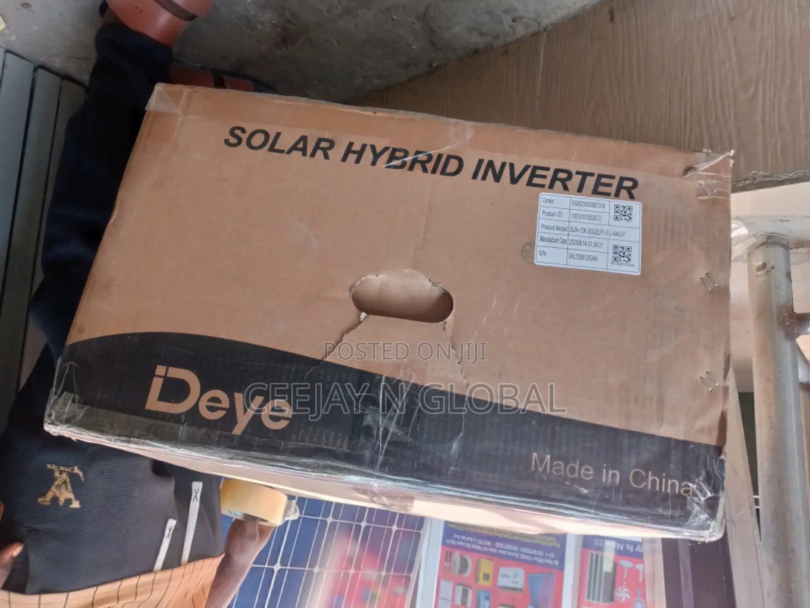 Solar Deye 10kva 48v Hybrid Inverter