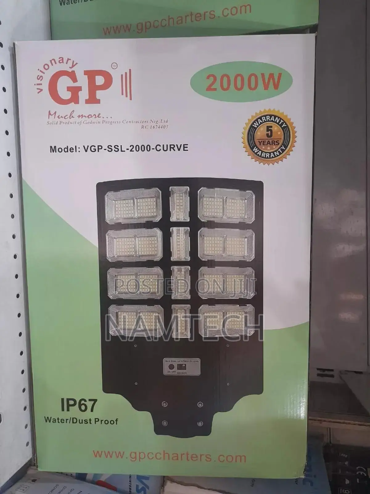Gp Street Light 2000w