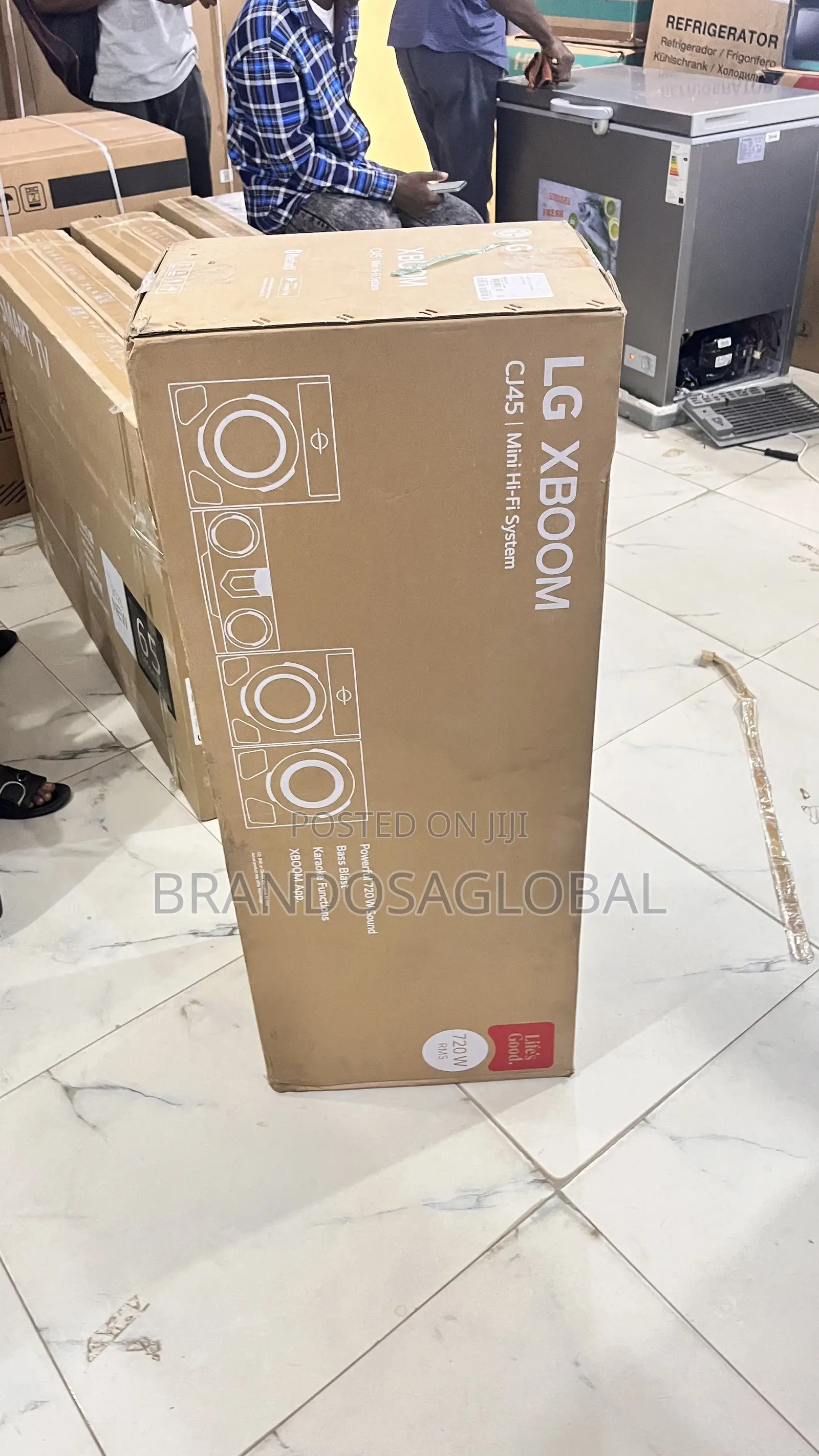Seamless-Pairing Lg Xboom Cj45 Bluetooth System