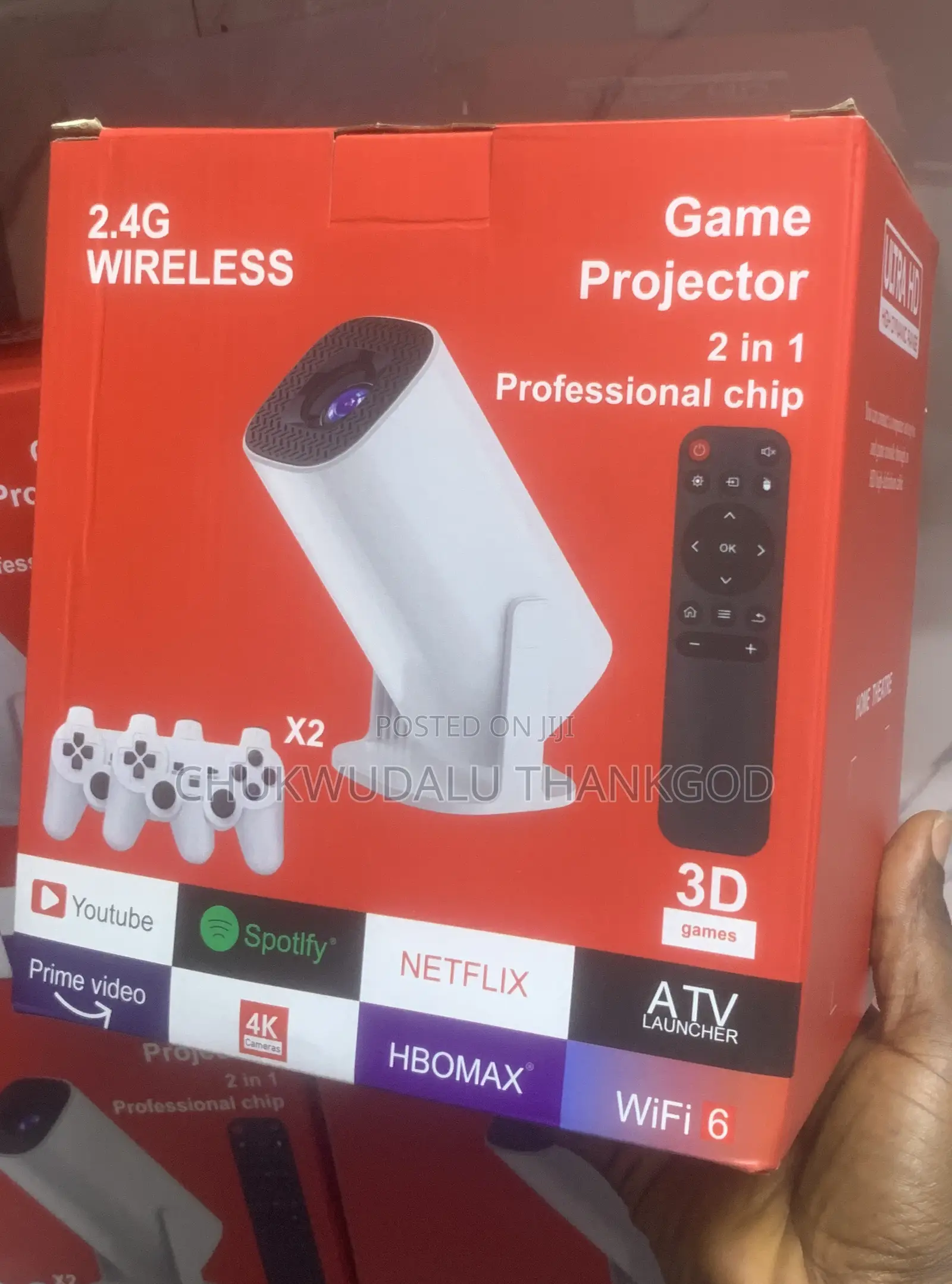 Game Projector and Game 2in1 Professional Chip