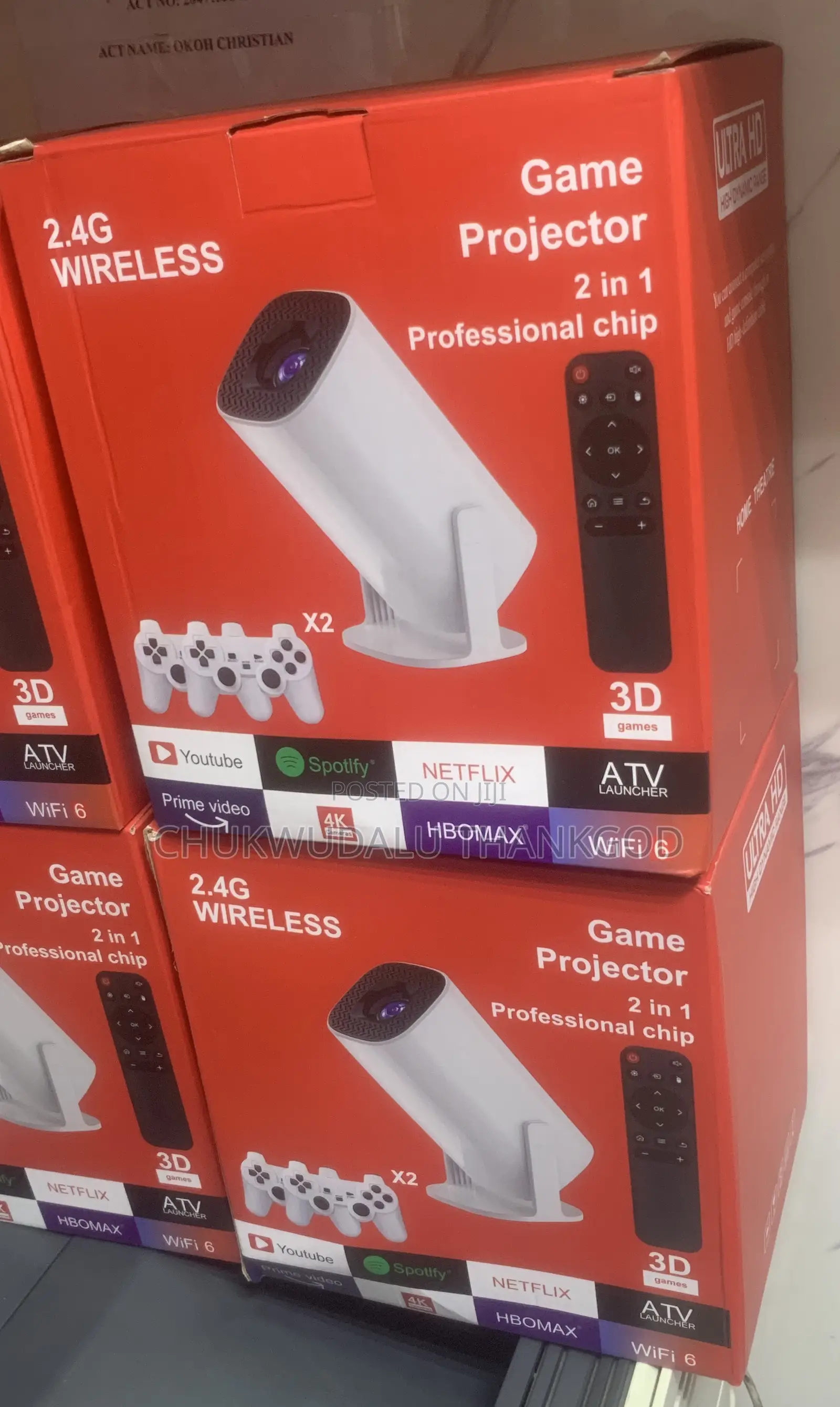 Game Projector and Game 2in1 Professional Chip