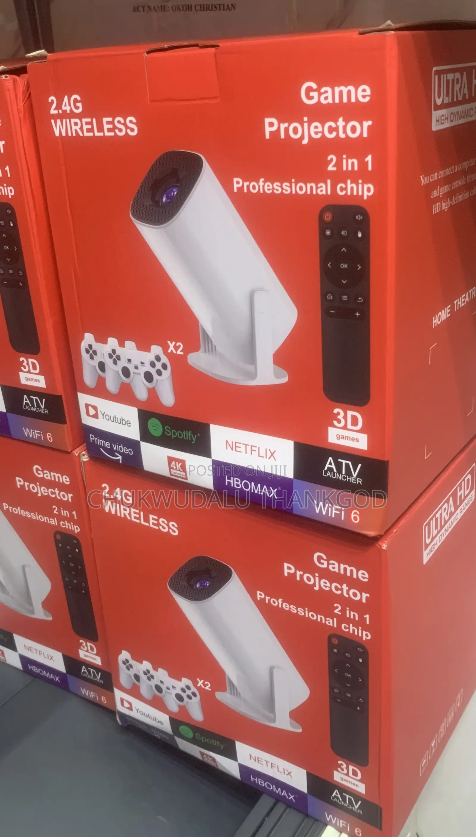 Game Projector and Game 2in1 Professional Chip