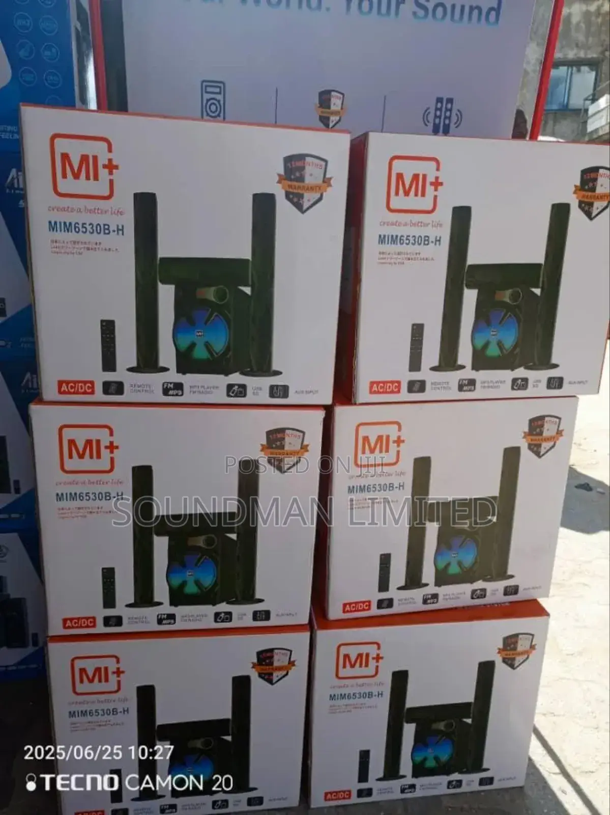Mi+ Pro Home Theatre With Home Sound System