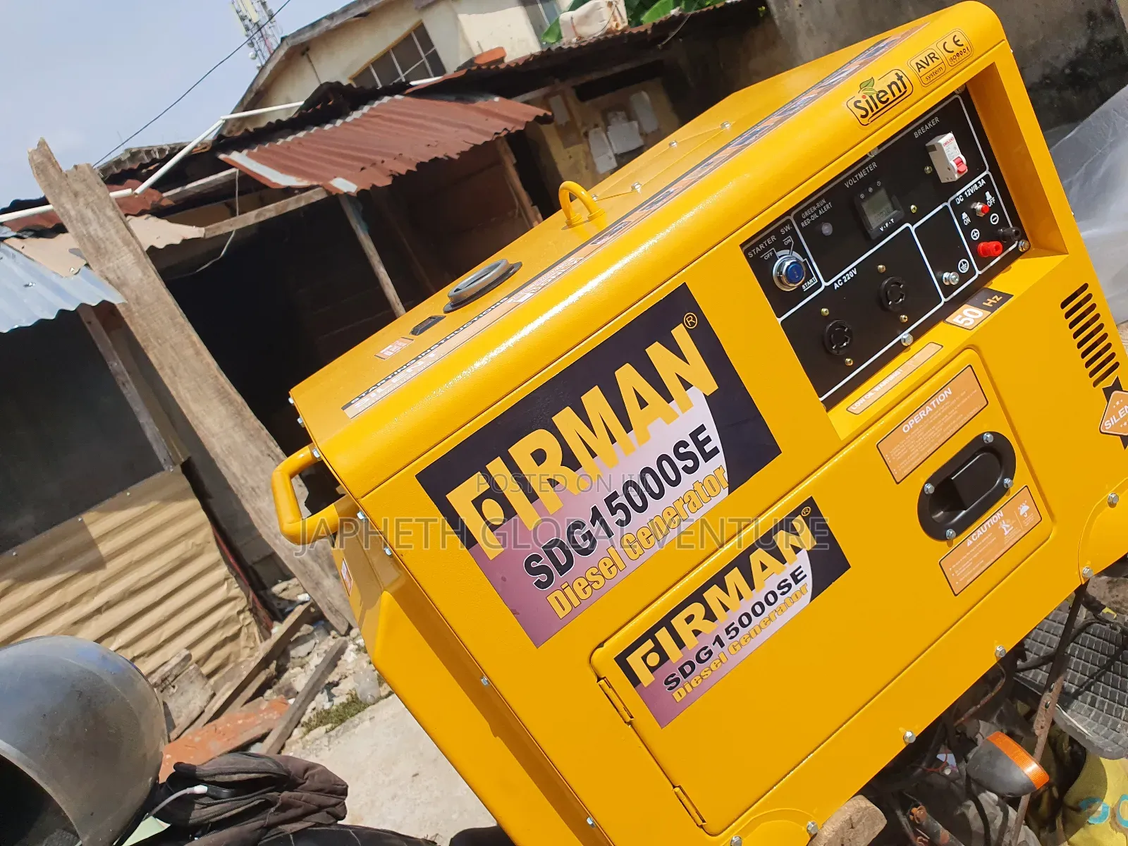 Firman Soundproof Generator 12kva