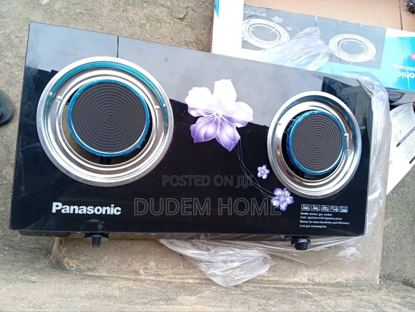 Panasonic Infrared Burner Glass Gas Cooker
