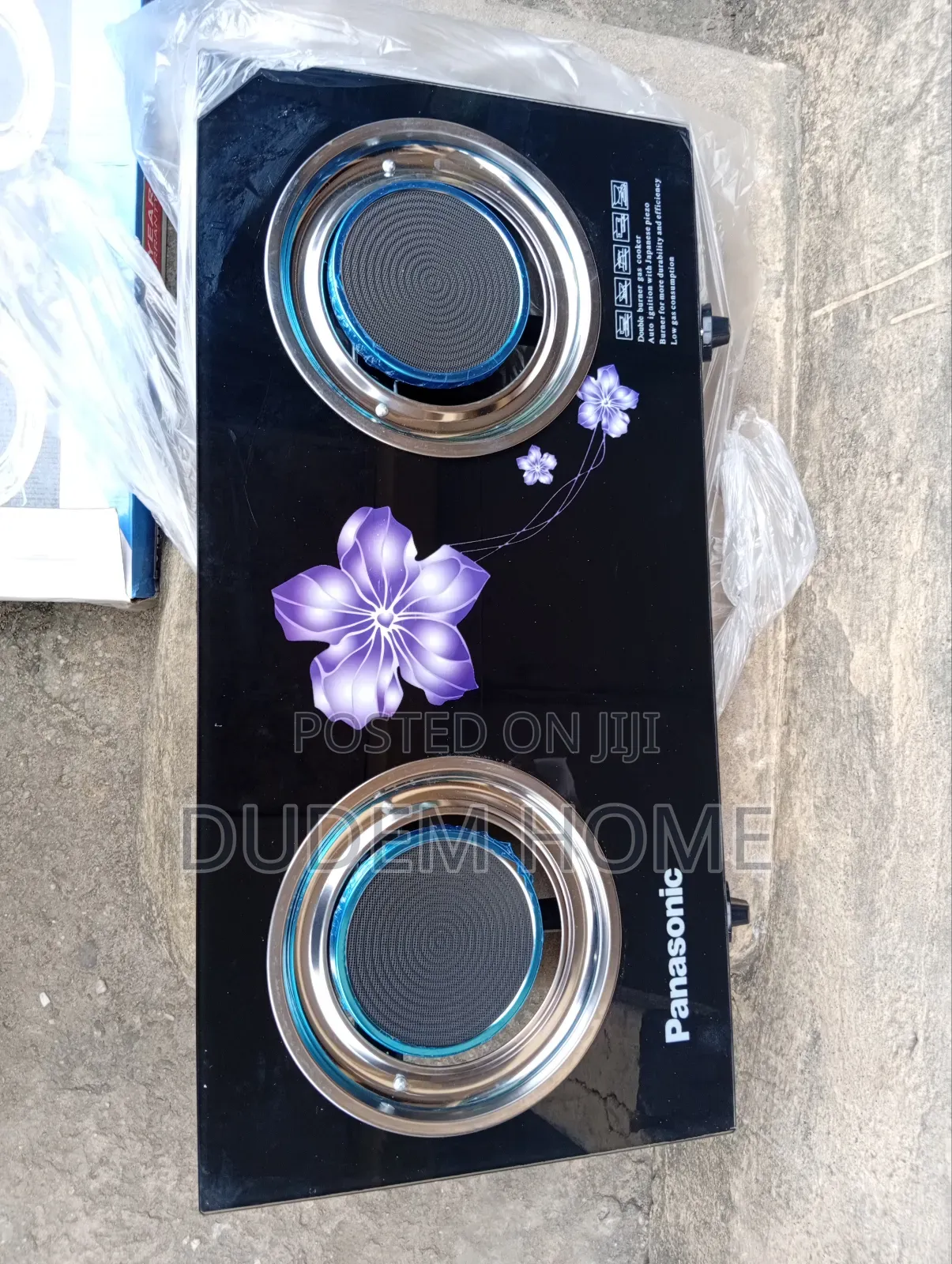 Panasonic Infrared Burner Glass Gas Cooker