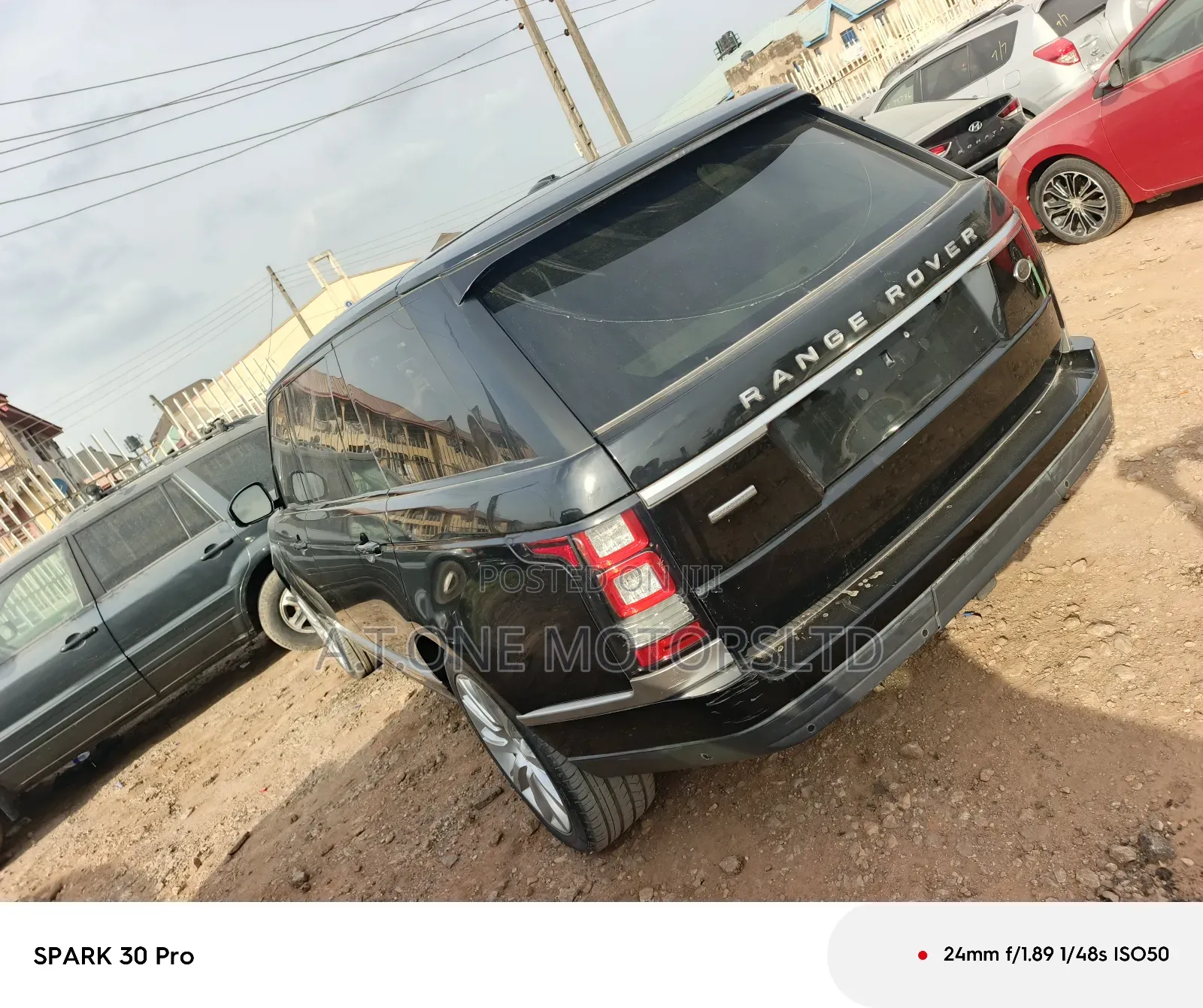 Land Rover Range Rover Vogue 2015 Black