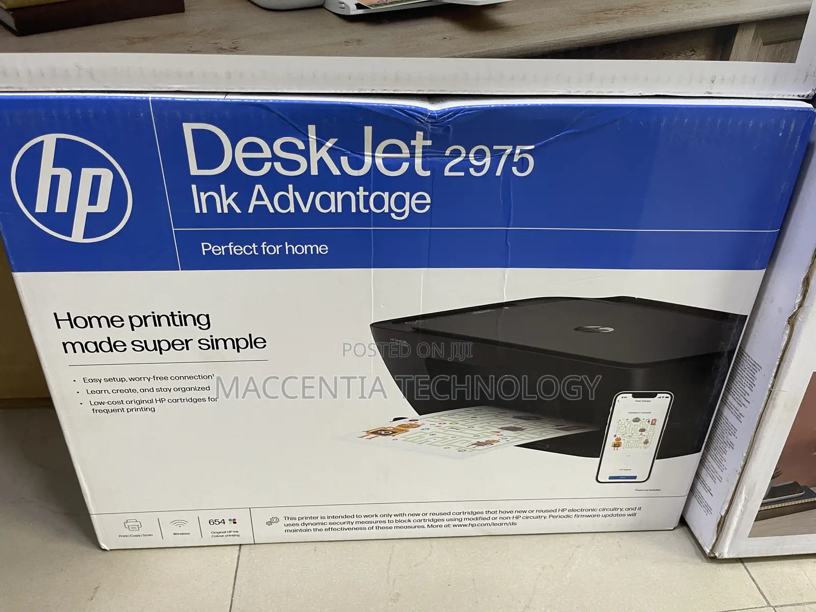 Hp Deskjet Ink Advantage 2975 All-in-One Printer (A24j2c)