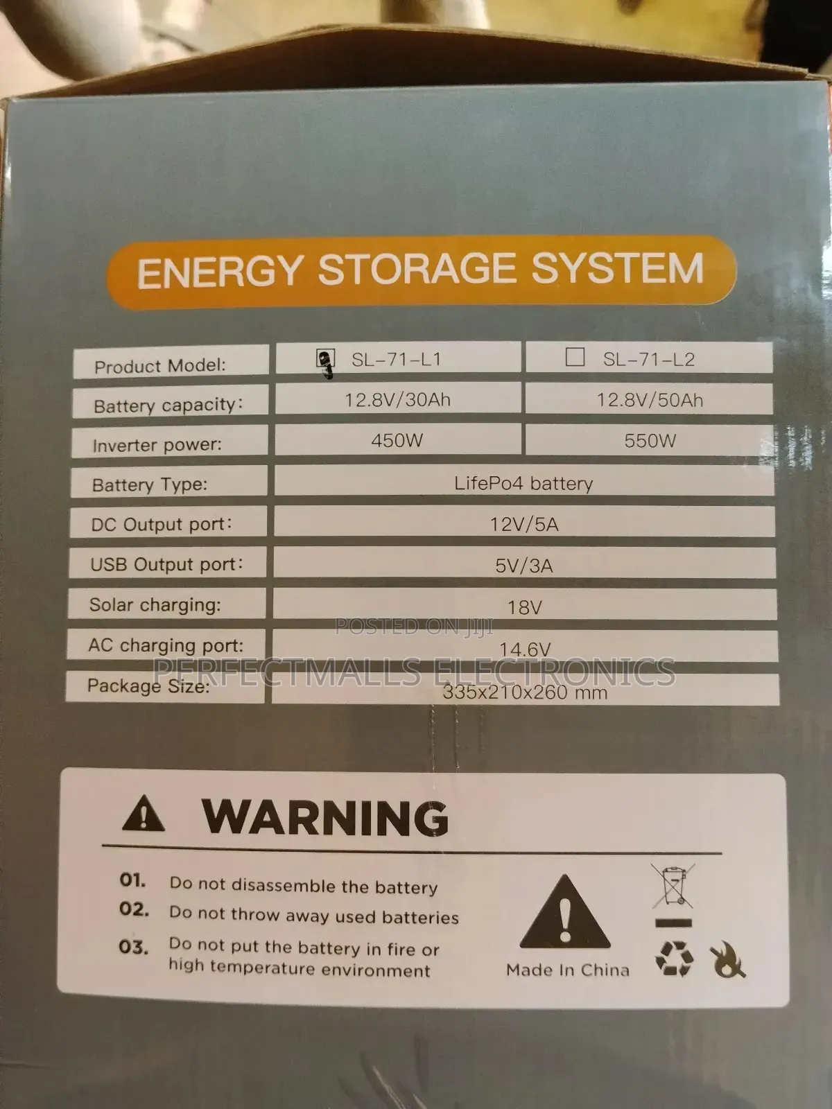 Fibon 550w Power Station With Panel