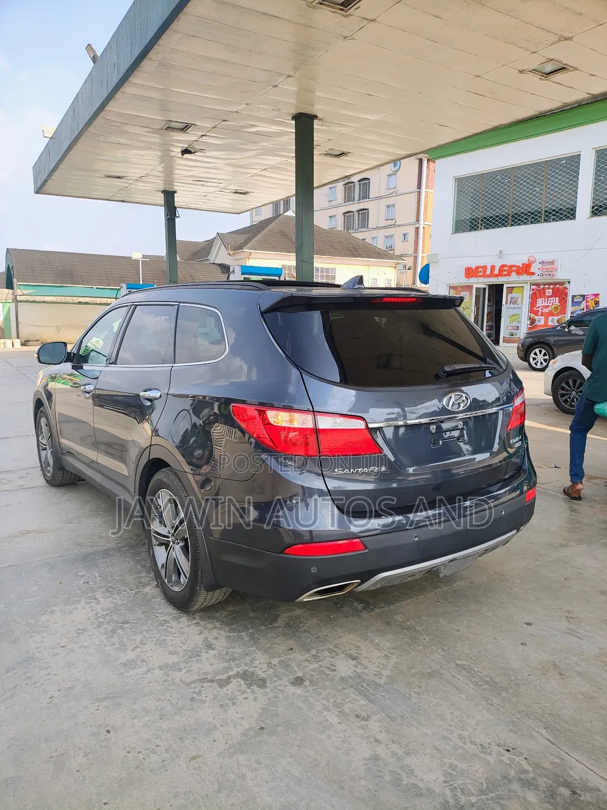 Hyundai Santa Fe Limited AWD 2016 Blue
