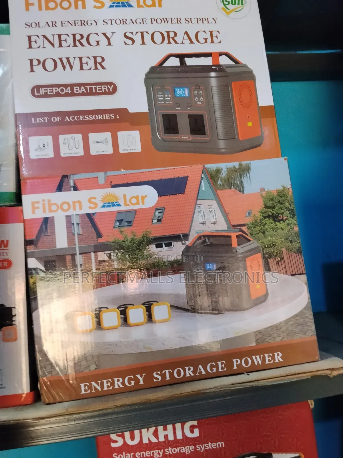 Fibon 450w Power Station With Panel