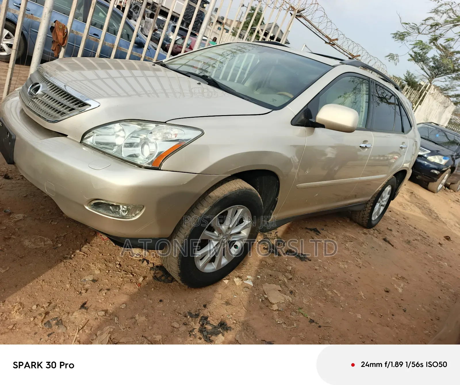 Lexus RX 330 AWD 2006 Gold