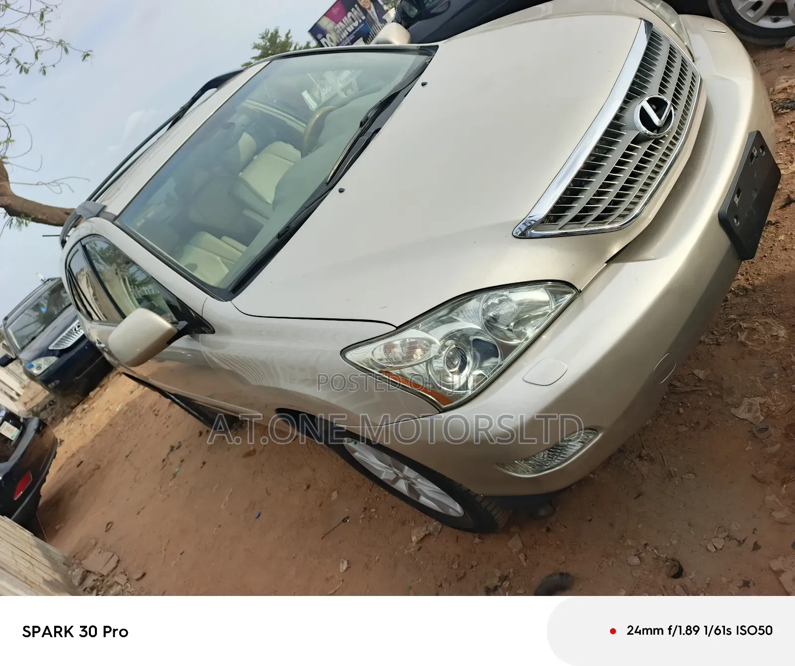 Lexus RX 330 AWD 2006 Gold