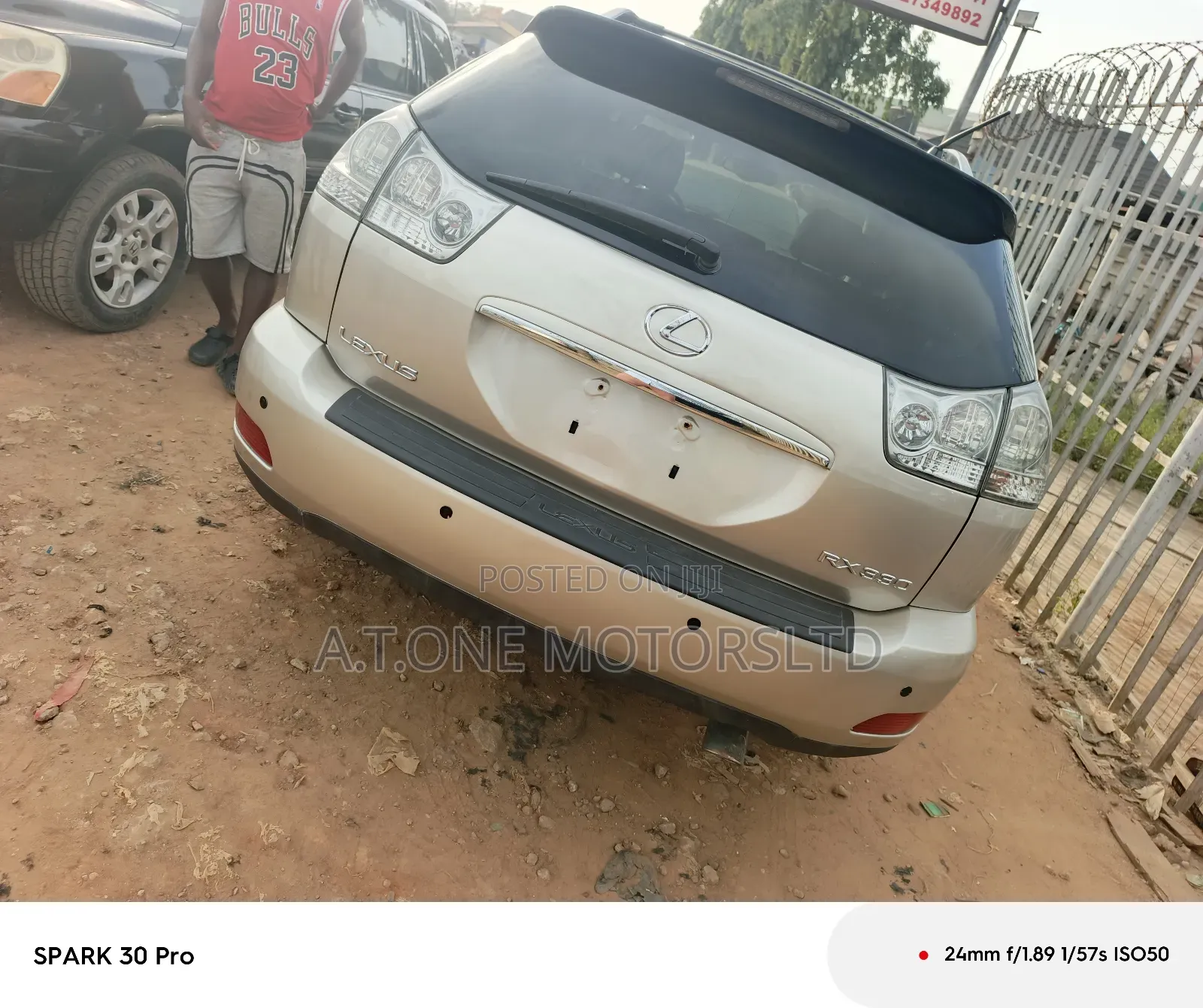 Lexus RX 330 AWD 2006 Gold