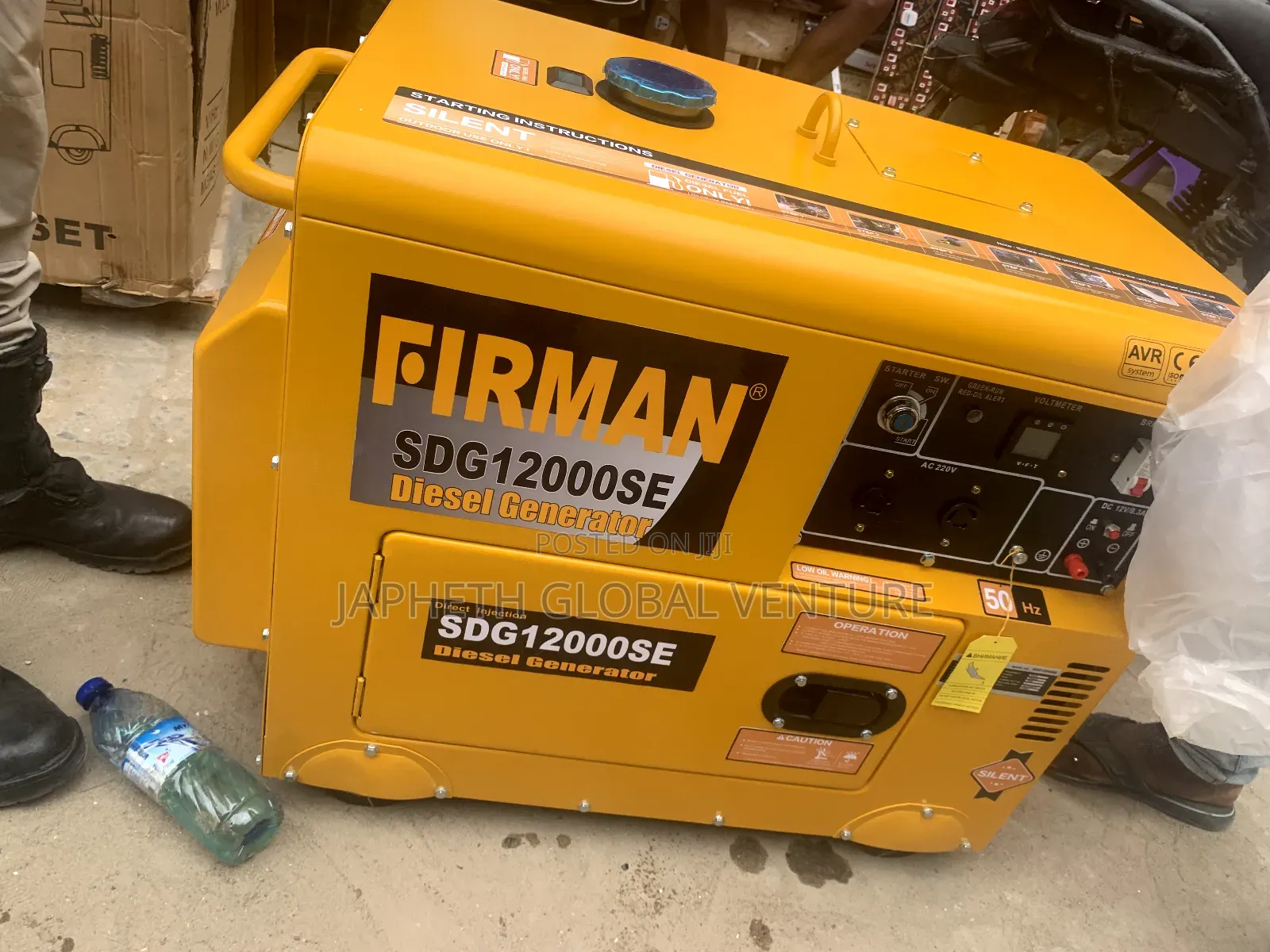 Firman Sdg12000se Soundproof Diesel Generator – Super Silent