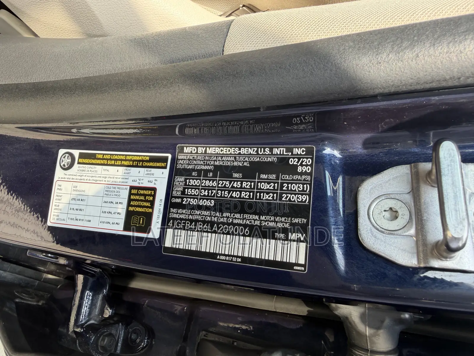 Mercedes-Benz GLE-Class GLE 350 4MATIC 2020 Blue