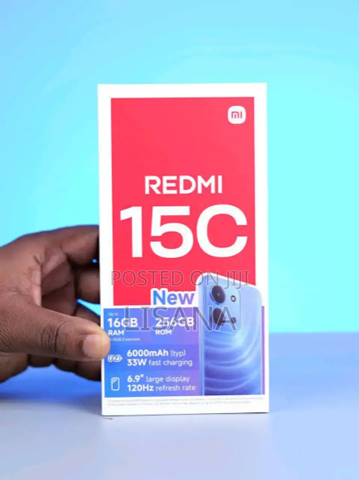 New Xiaomi Redmi 15C 4G 128 GB Black