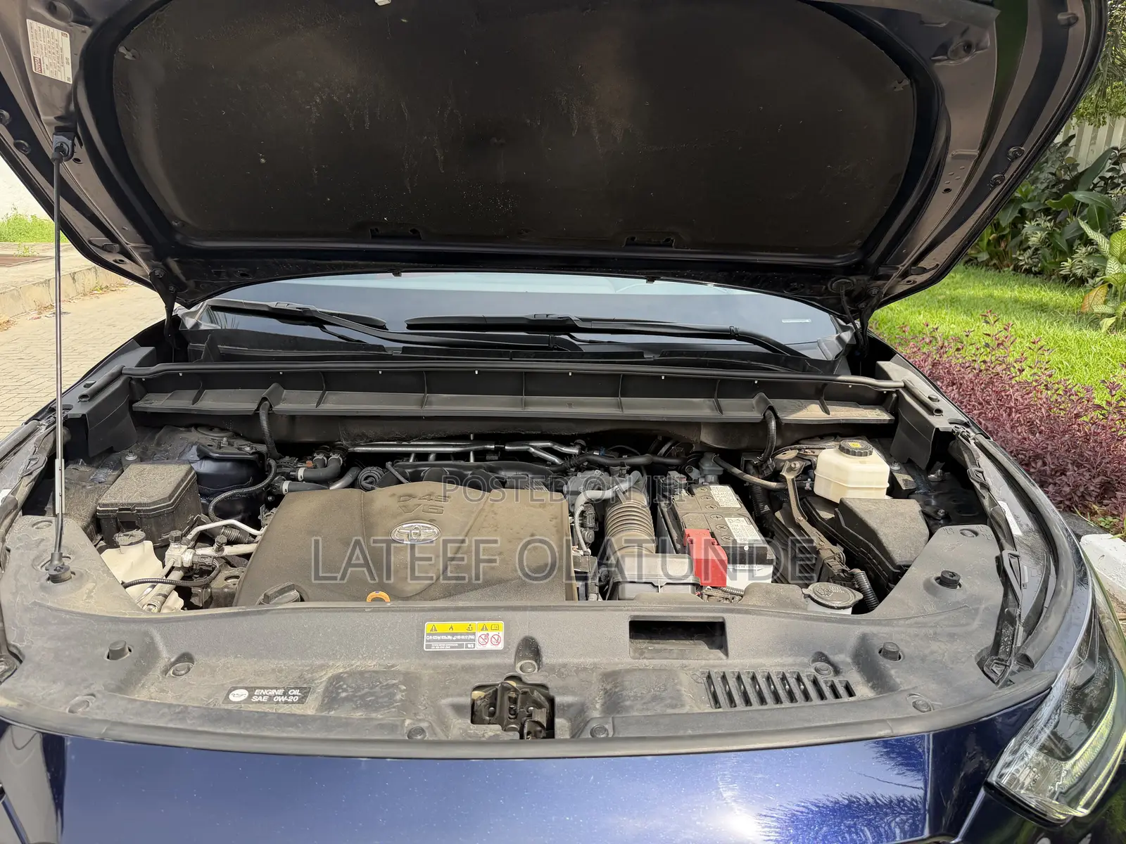 Toyota Highlander XSE 2022 Blue